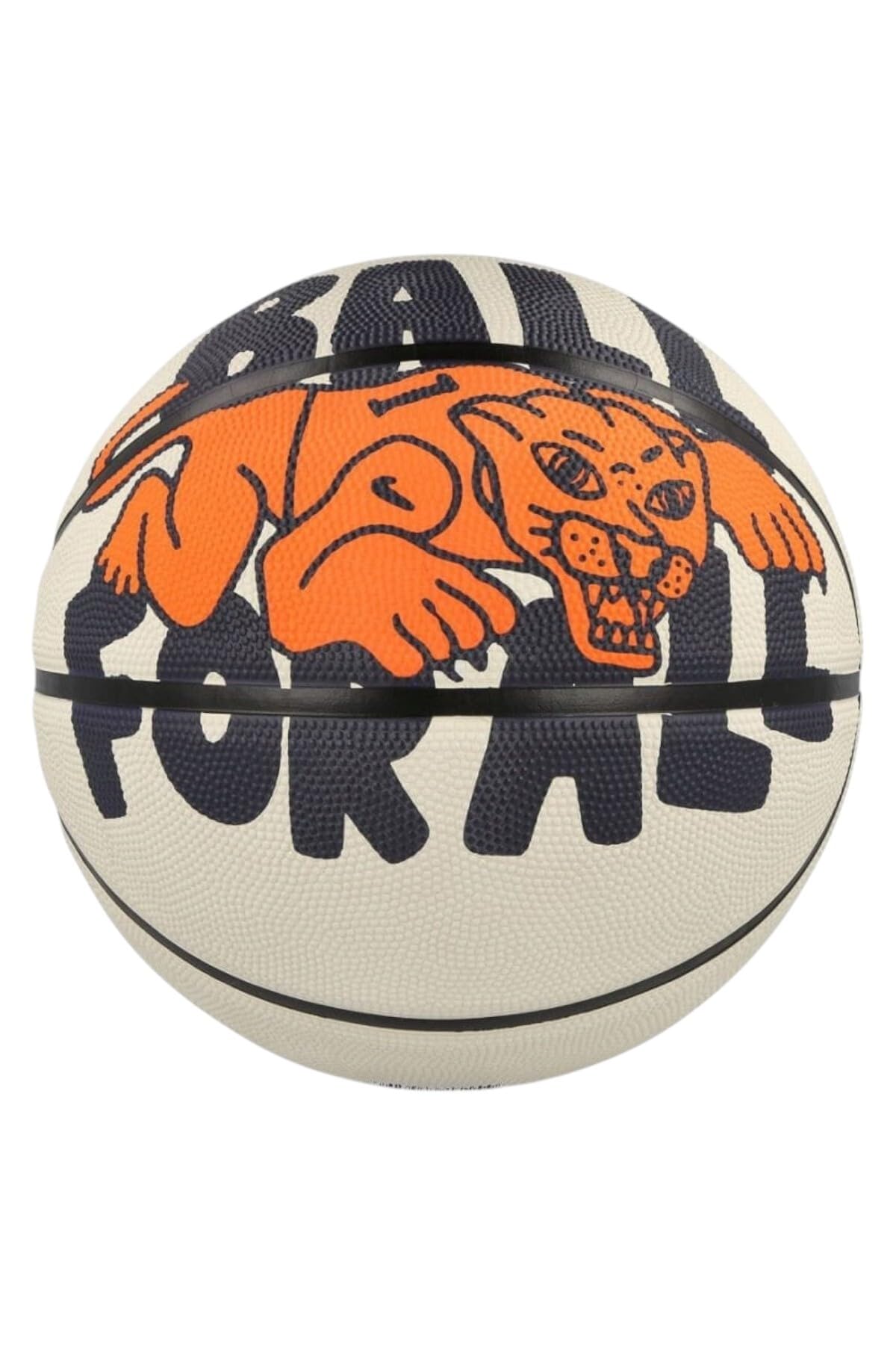 NIKE NikeALLinOne Basketbol Topu Tüm Modeller,Beyaz - Turuncu