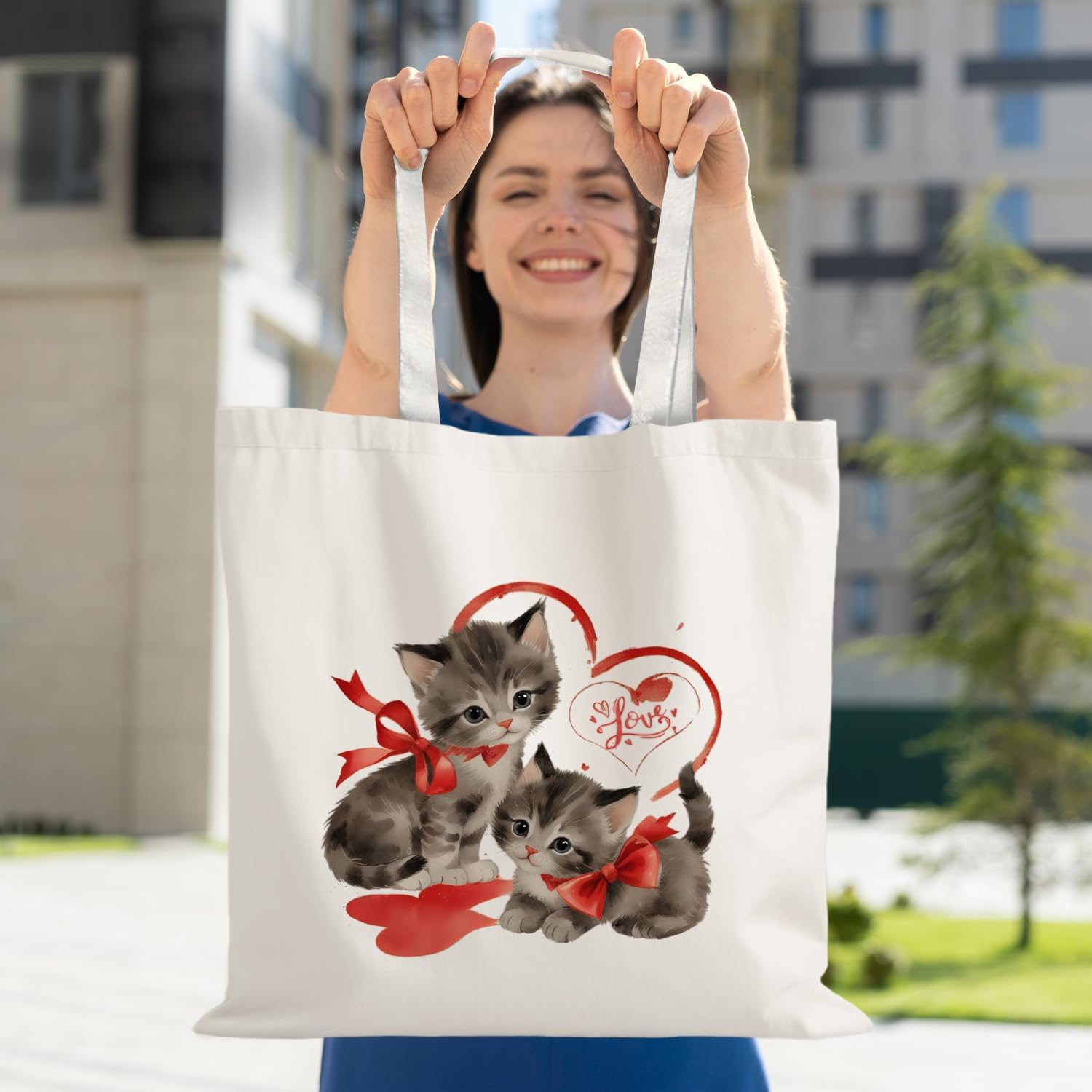 I Love You German Shepherd Tote Bag, German Shepherd Dog Lover Gifts for Women - Image 2