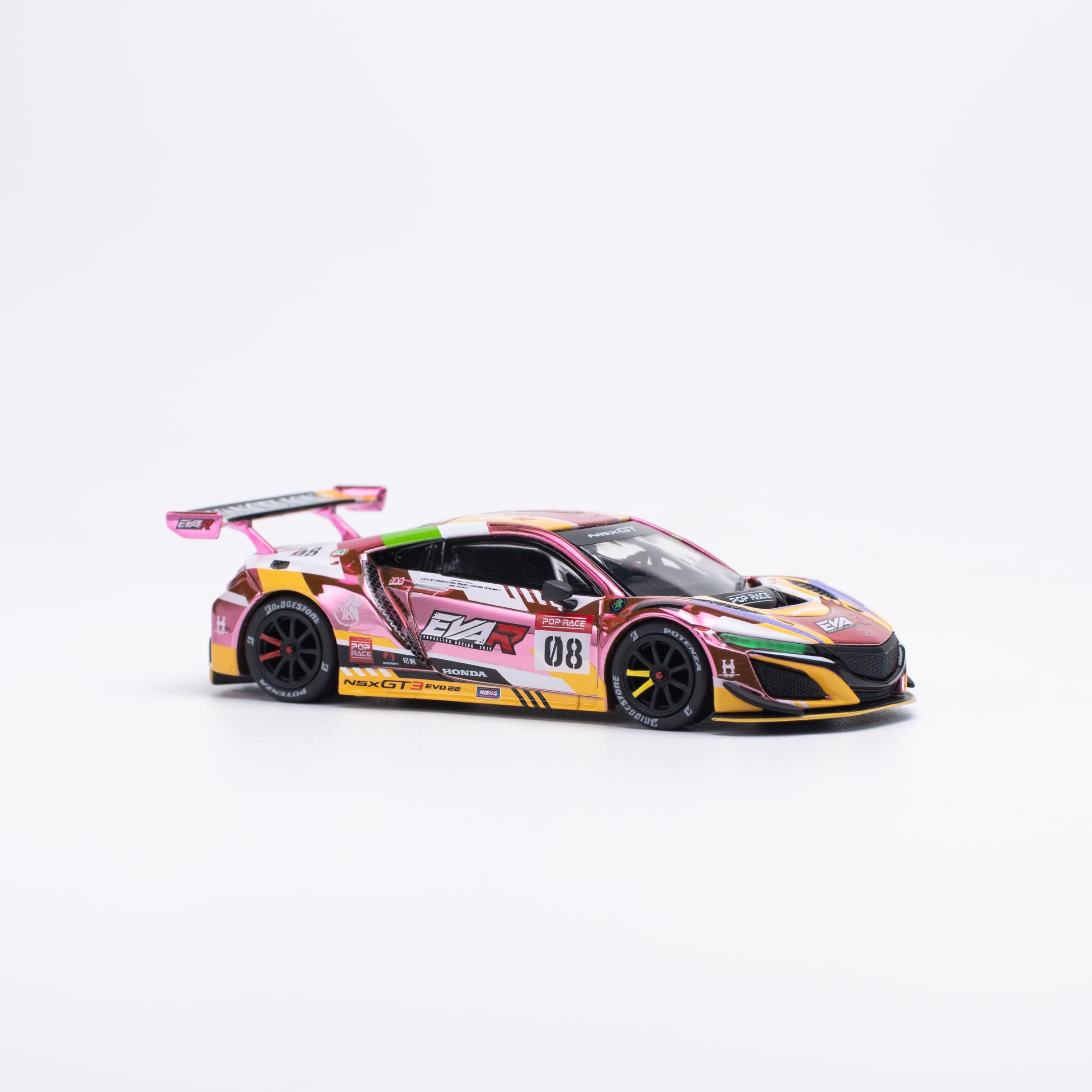 POP Race 1/64 Honda NSX GT3 EVO22 EVA RT Production Model Custom