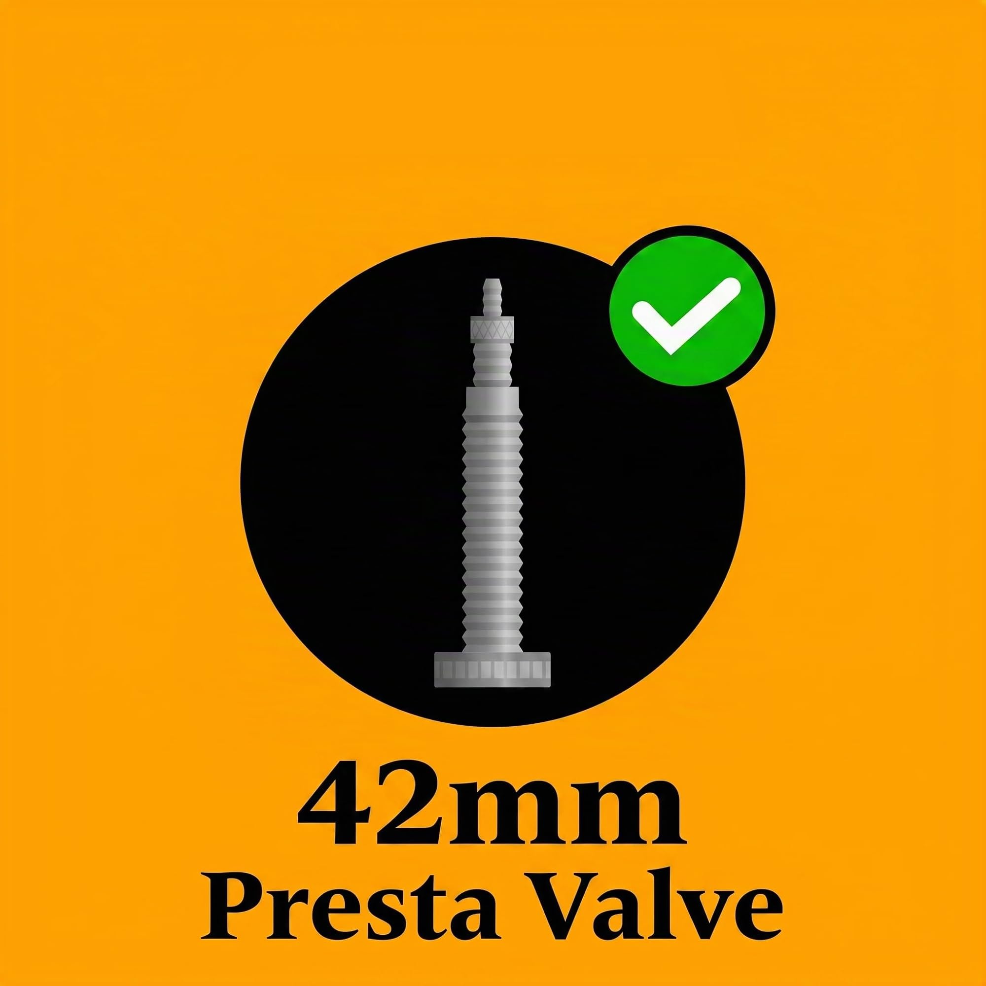 Continental Race Lot de 2 Chambres à air 700 x 25-32c avec Valve Presta 42 mm avec Autocollant Conti