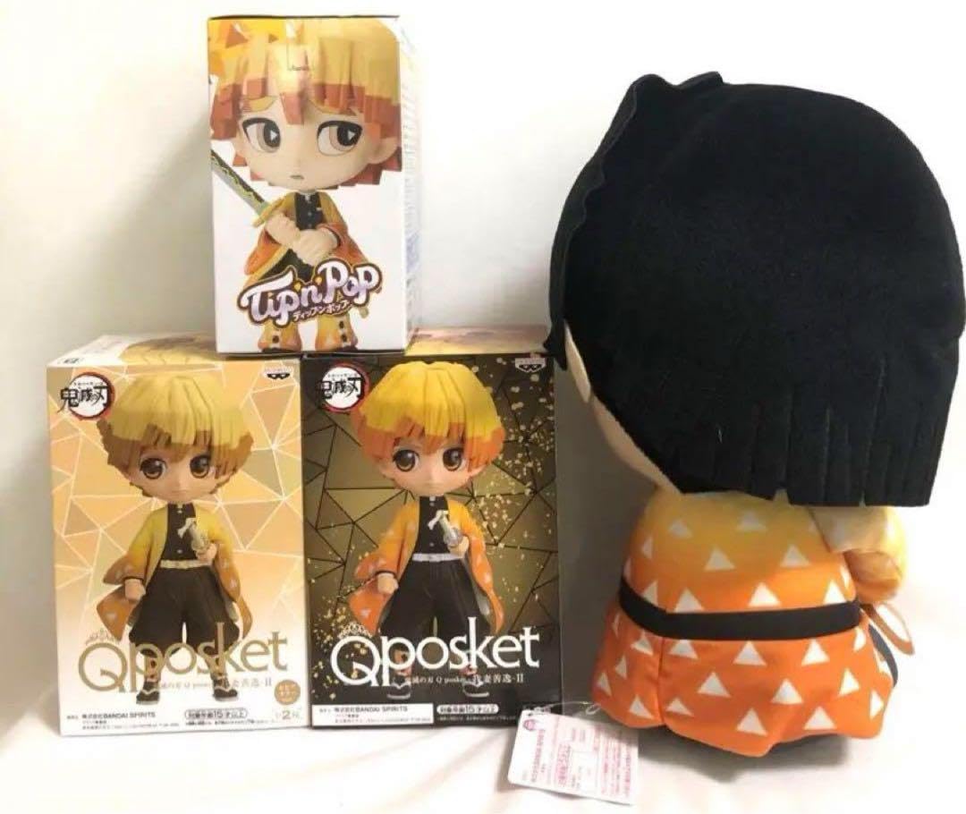 鬼滅の刃　我妻善逸　グッズ4品 鬼滅の刃 螺鈿風シリーズ アクリルスタンド Vol.4 我妻善逸