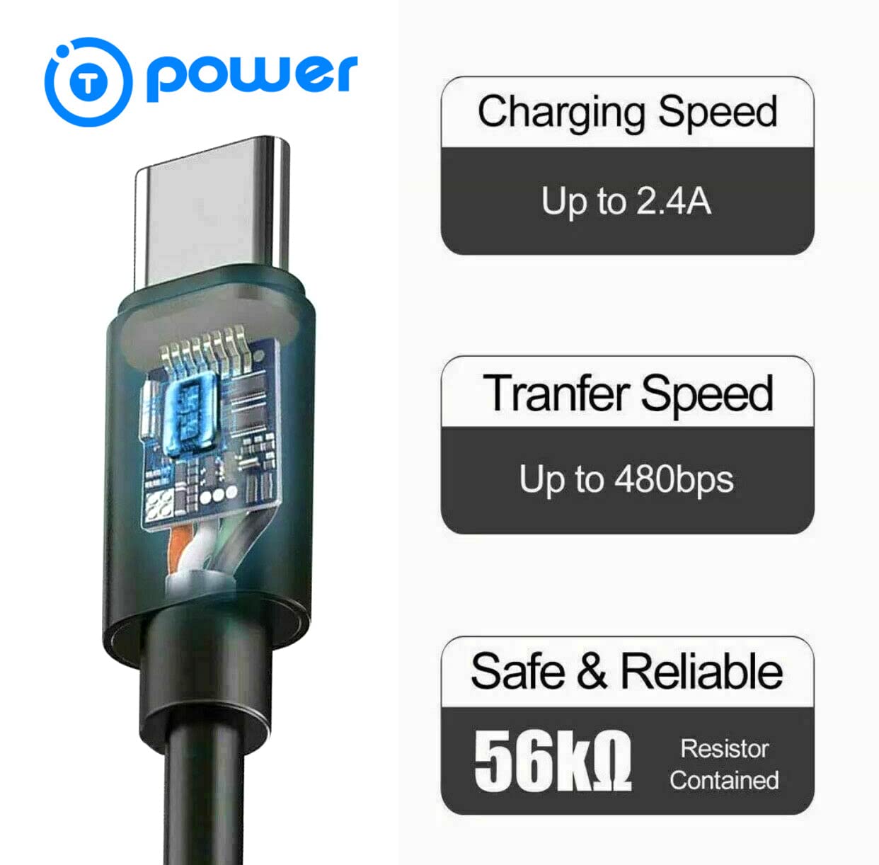 Cavo Di Alimentazione USB 5V MyVolts Per Massaggiatore Oculare Renpho RF-EM001 - 2