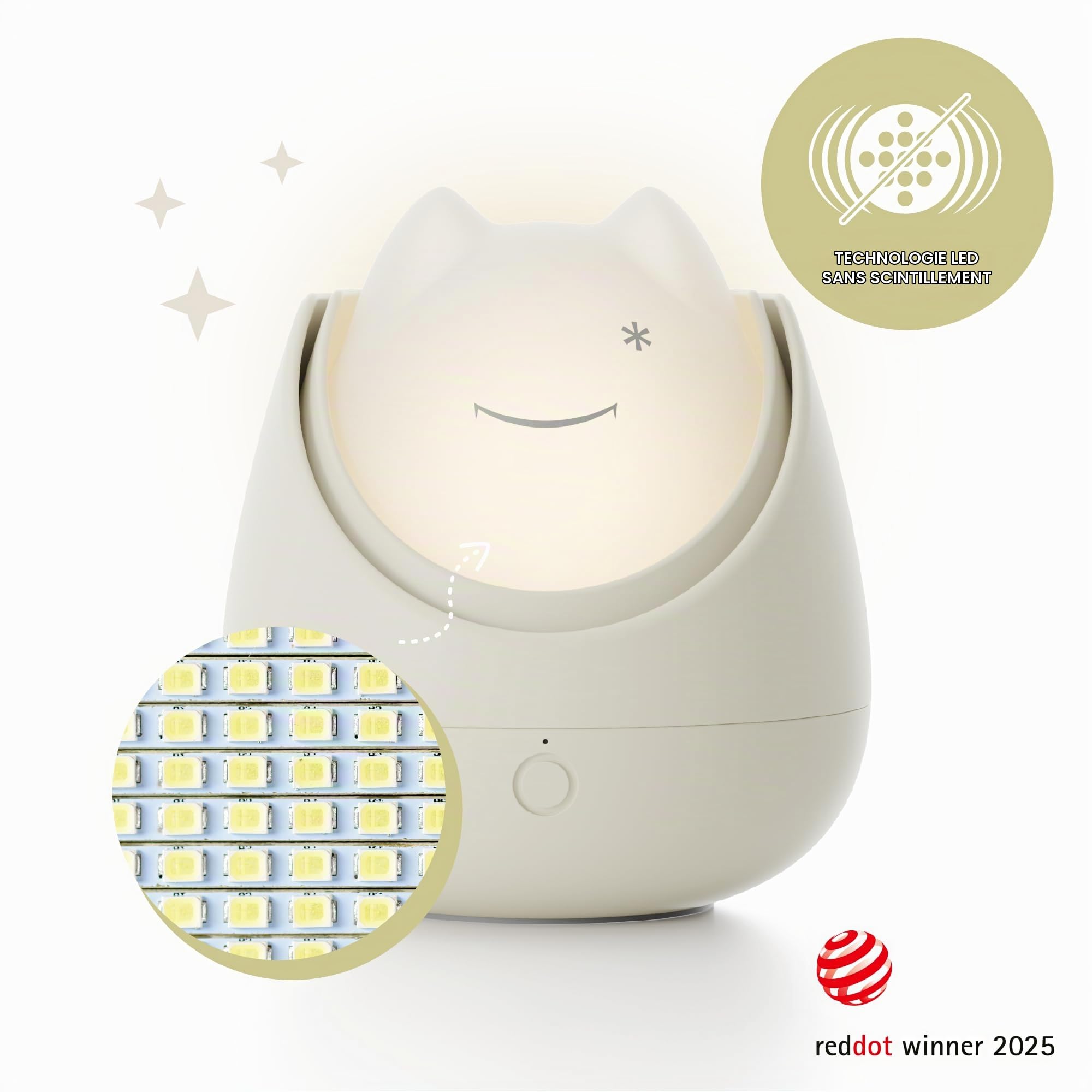 nosiboo Zigg veilleuse enfant - lampe de chevet bébé