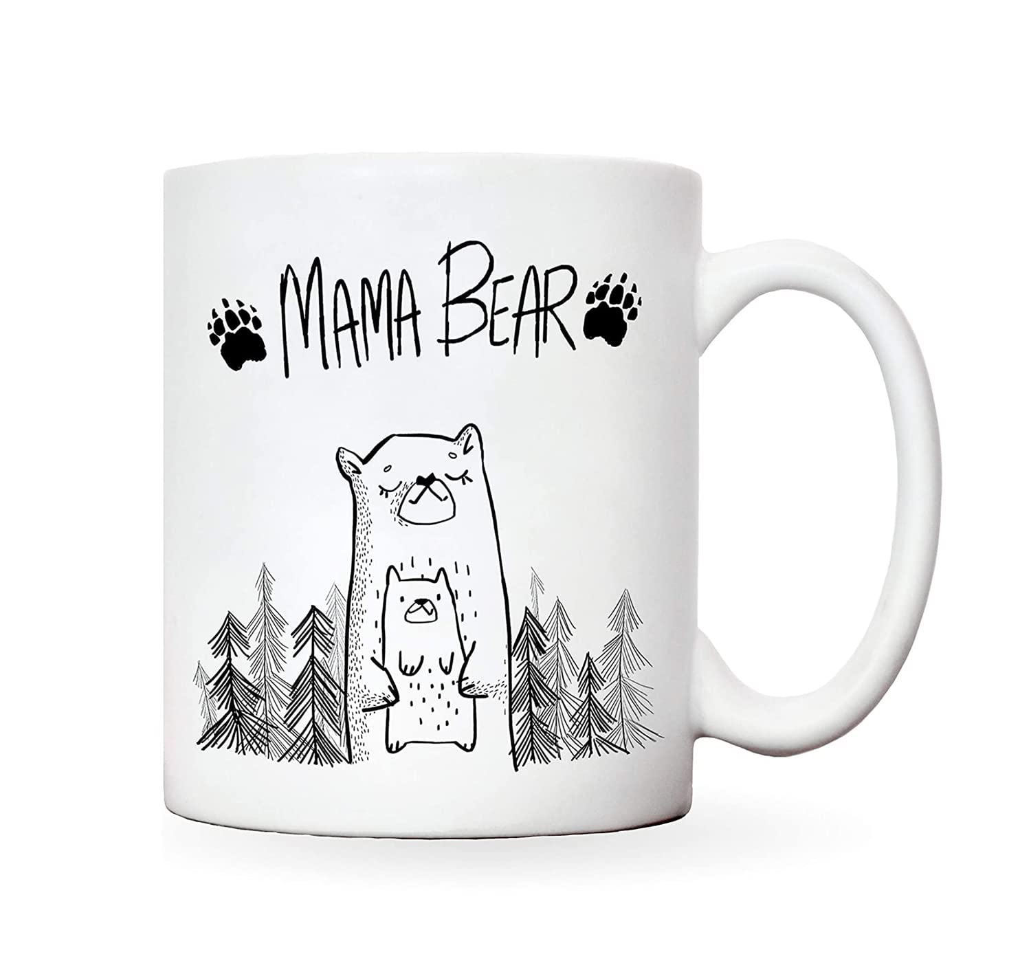 Mummy Mug | Mama Bear New Presents for Mum | Novelty Mugs Women from Daughter | Christmas Gift Funny Present Mothers Day | Best Mom Mother Birthday | Step Moms Mam.