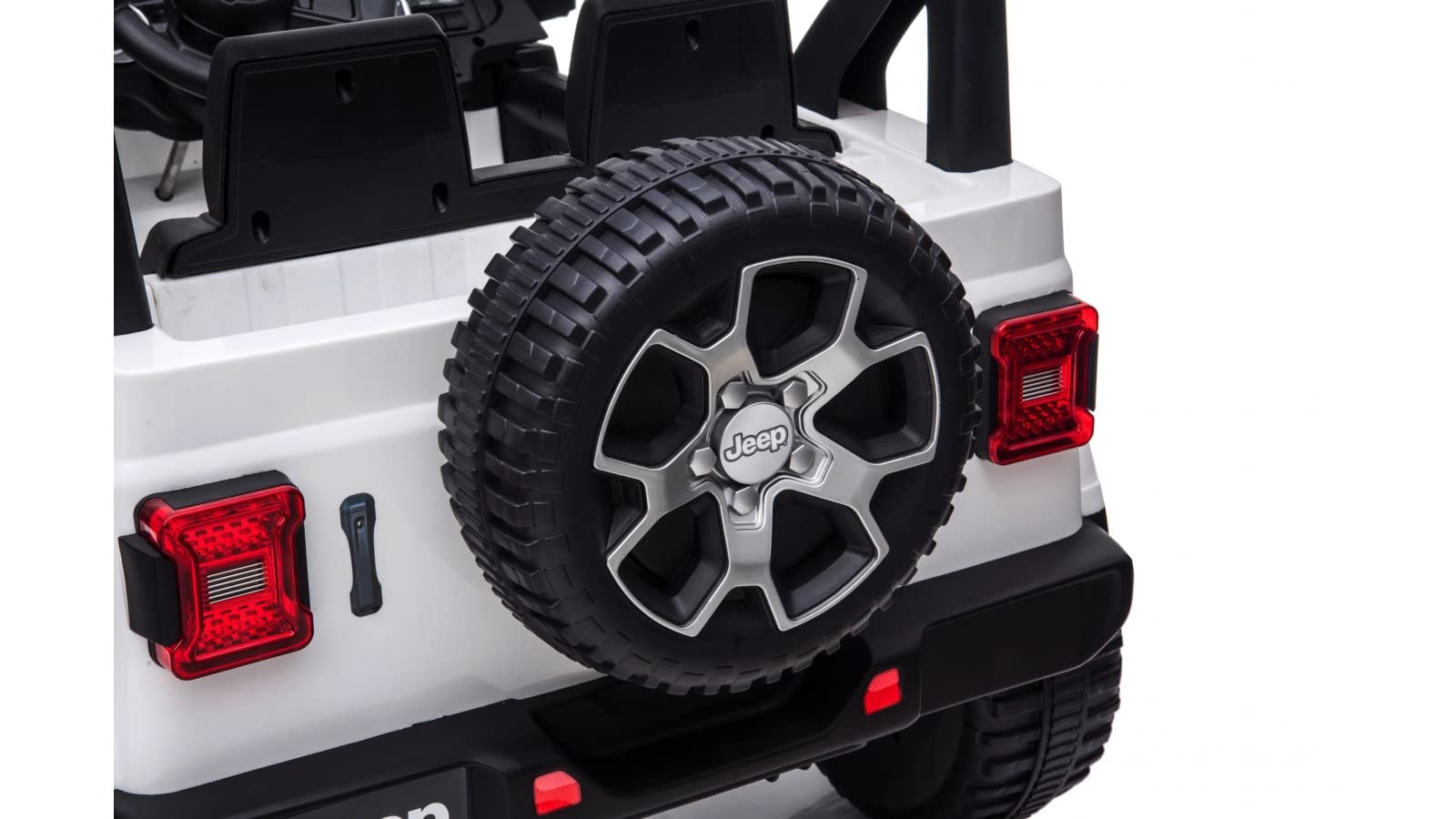 Samochód elektryczny dla dzieci Jeep Wrangler Rubicon Full Optional elektryczny samochód dziecięcy pilot zdalnego sterowania 2-osobowa skórzane siedzenie otwierane drzwi podwójny silnik elektryczny 12