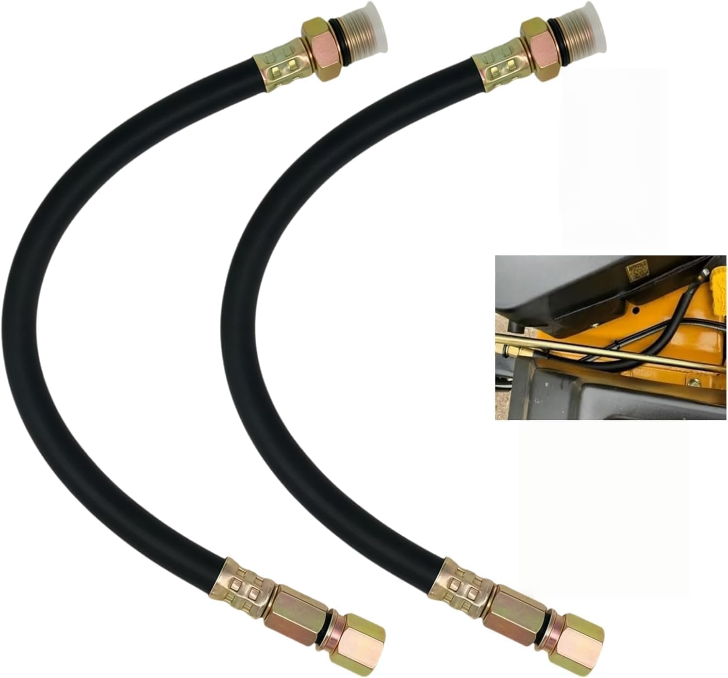 510440902 Flex Drain Oil Hose for Kawasaki FR730V FR691V Engine | Compatible with for Kawasaki FR730V, FR691V, FR651V, FR600V, FS730V engines, for