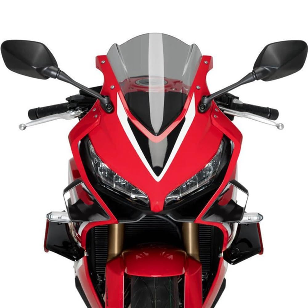 Aerodinamica per Moto Per CBR650R CBR 650R 2019-2023 Kit spoiler anteriore | Kit di protezioni Per la copertura guscio 'ala aerodinamica delle alette della carenatura anteriore(Carbon Pattern)