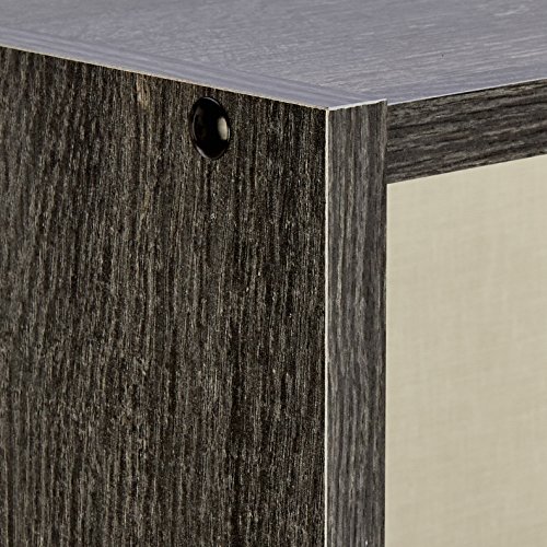 INFINIKIT, HAVEN, Libreria, Grigio, 28 x 41 x 104