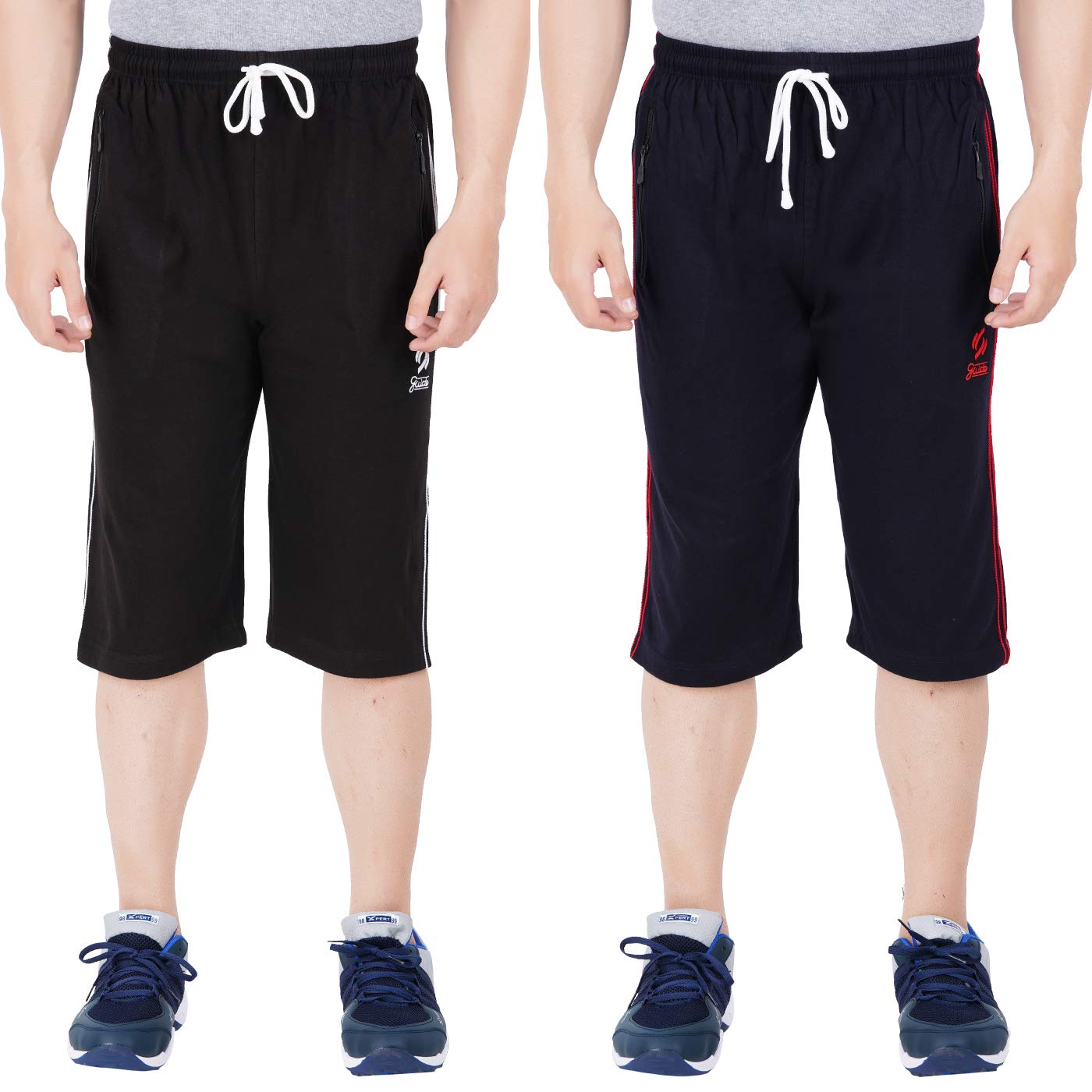 guide Men's Regular Fit Three Fourth Capri-picture-15