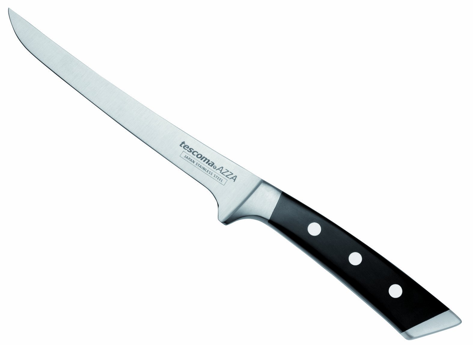 Messenset 8 delig RVS op standaard zwart | Vaderdagcadeau - Kookwinkel Kitchen&More