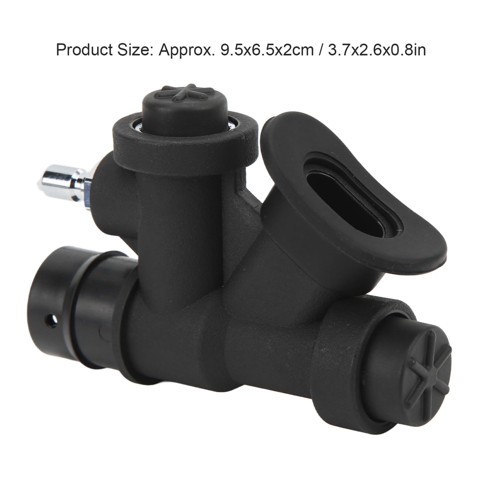 Plongée BCD Power Inflateur Oral Gonfleur Universel 45 Degrés Valve Décharge K Tuyau Standard 1 Pouce