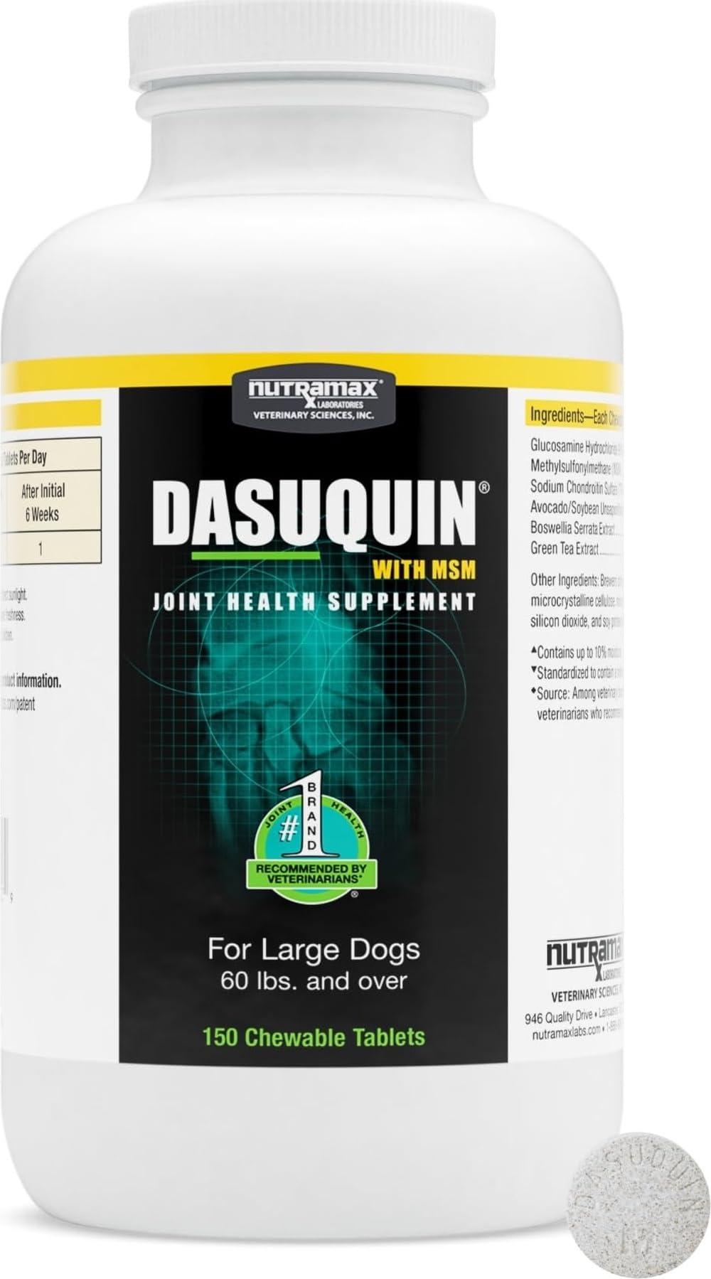 Nutramax Dasuquin MSM Joint Supplement for Large Dogs — expert review
