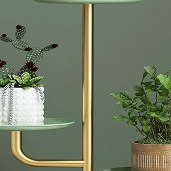 No246　よっこ商品　 簡単移動、植物棚 　whiteモスグリーン５段 No246 よっこ様専用商品 簡単移動、植物棚 whiteモスグリーン5