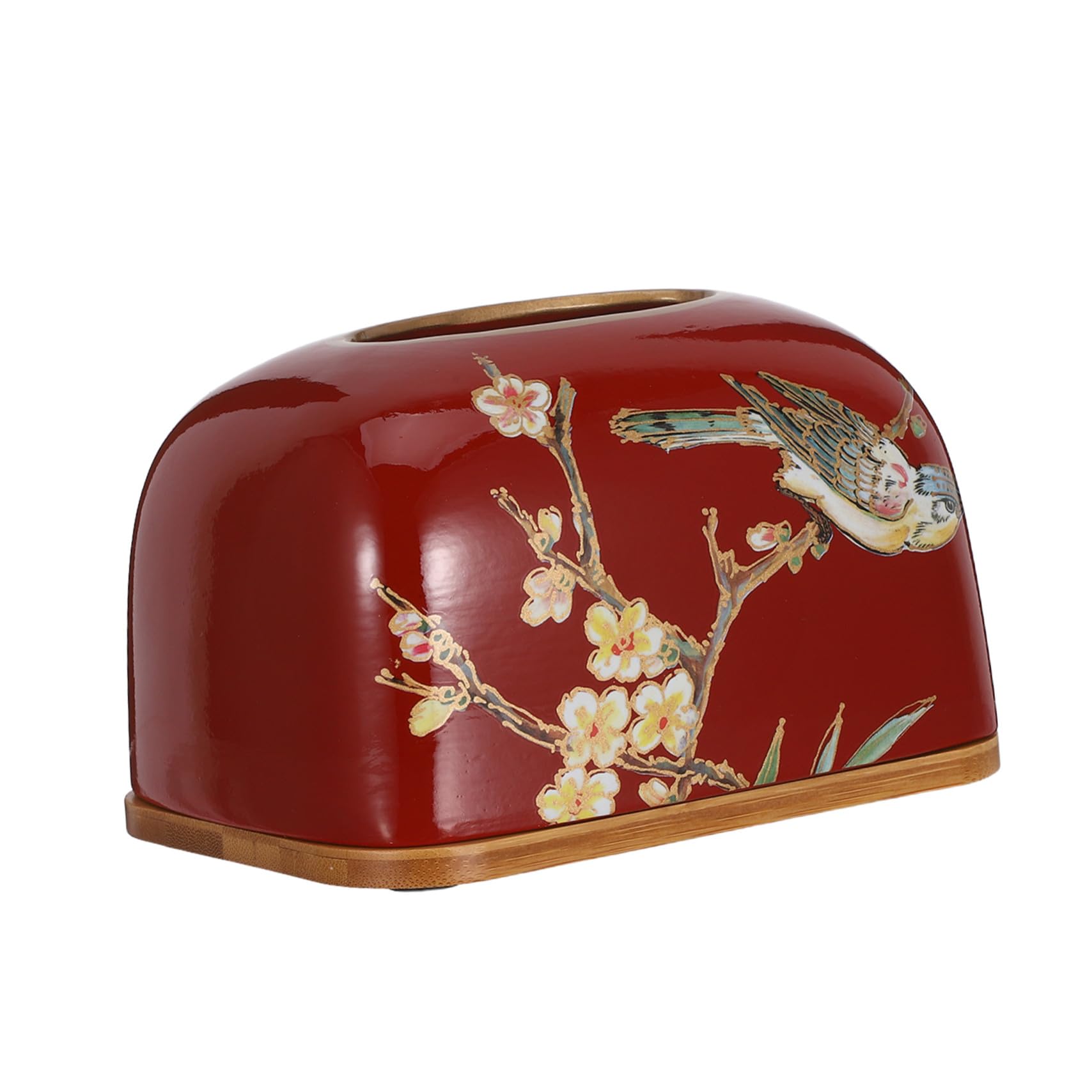 Boîte à mouchoirs céramique avec couvercle porte-mouchoirs salon
