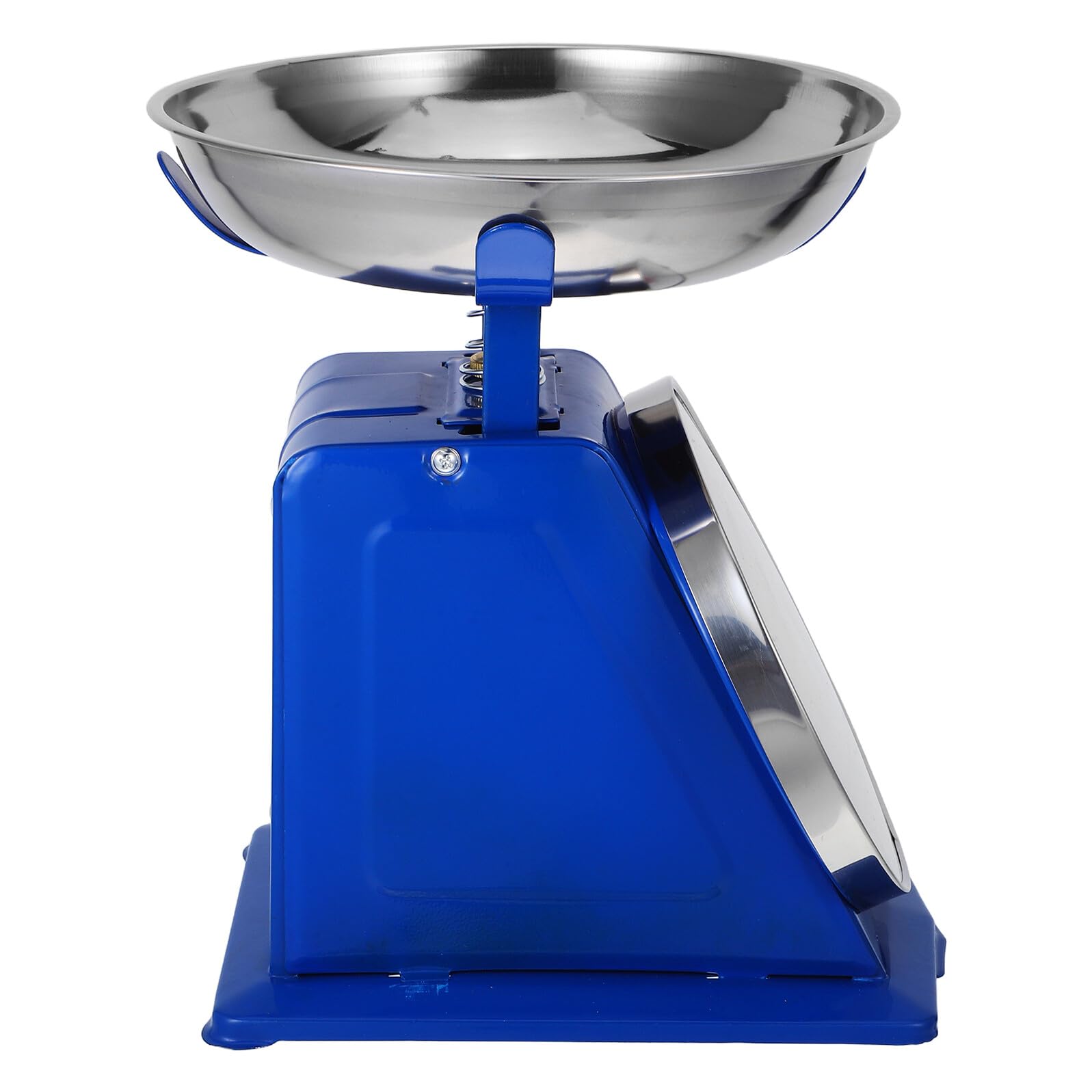Báscula Mecánica De Cocina 10 Kg Medidor Con Bandeja Desmontable Acero Inoxidable Dial Grande Multifuncional Para Hornear y Preparar Alimentos Utensilio Vintage Hogar