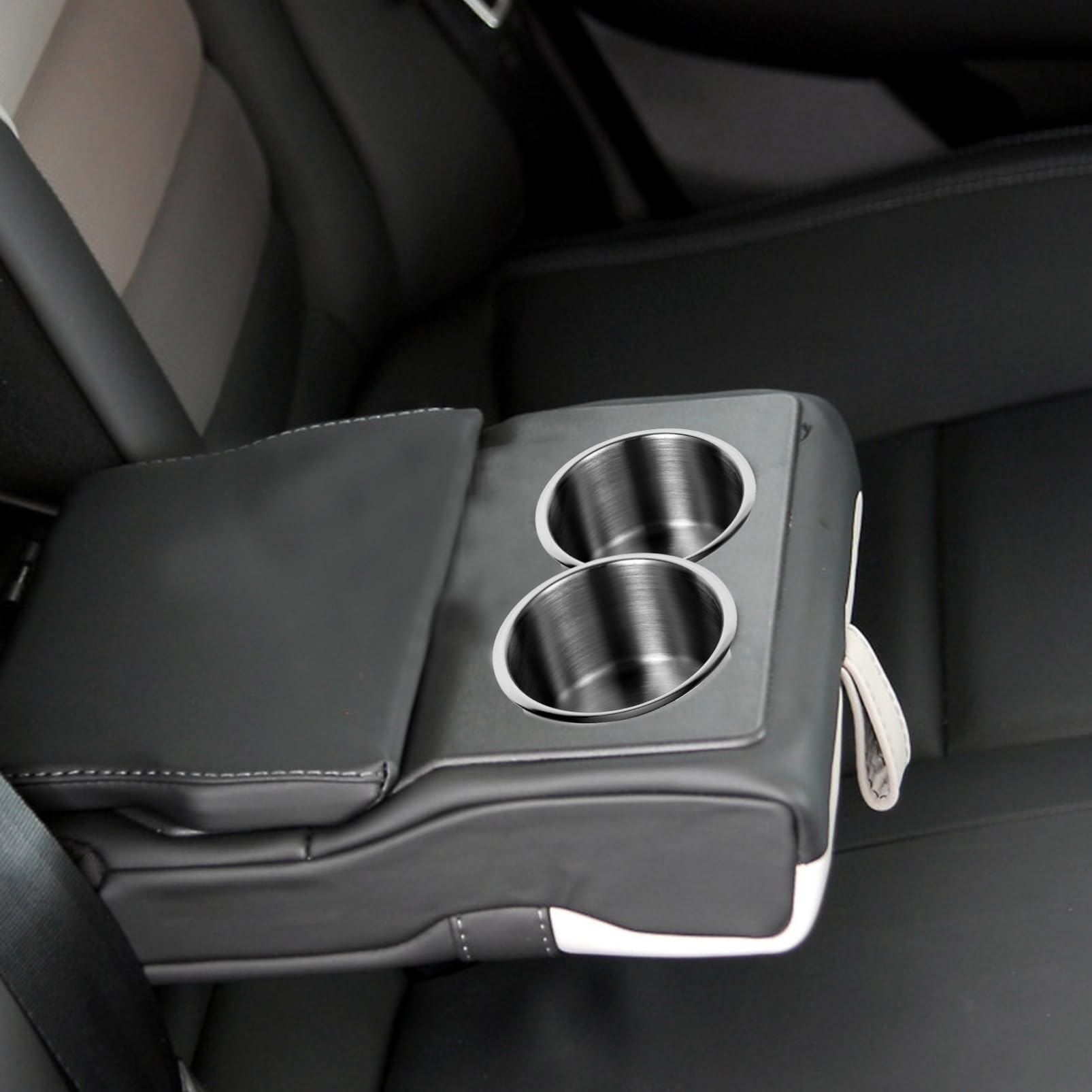 Porte-gobelets Automobiles Encastrables 5 Pièces en Acier Inoxydable