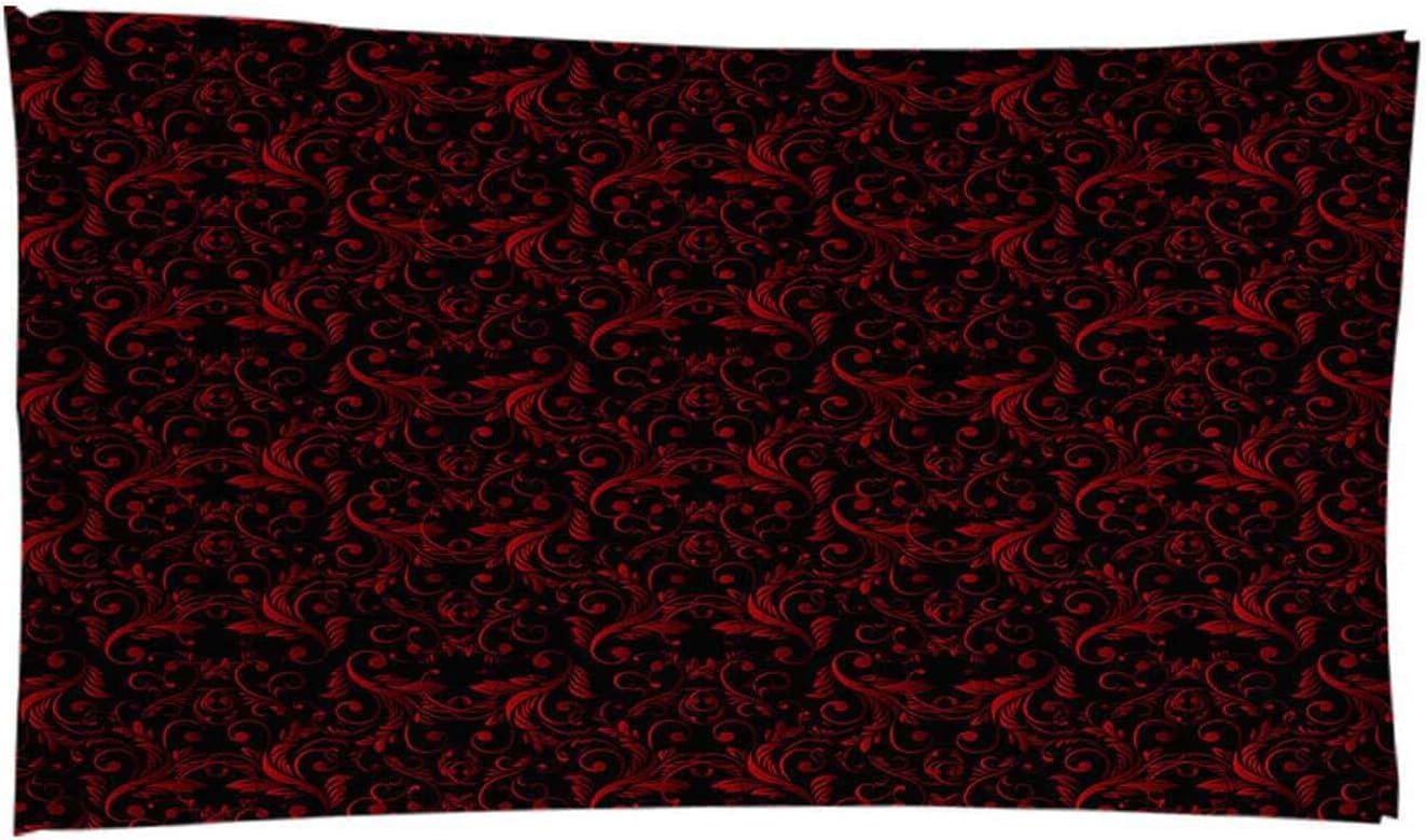Serviette De Plage 3D Motif Rouge Classique, Serviette De Bain XXL 150 X 200 Cm Microfibre À Séchage Rapide, Serviettes De Plage Enfant Femme Homme Drap De Plage pour Natation Picnic -3L9Y