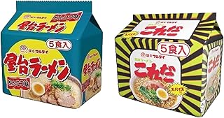 マルタイ 2種アソート ［ 屋台ラーメン とんこつ味 / これだ ］各1袋(5食入) 計2袋(10食入)