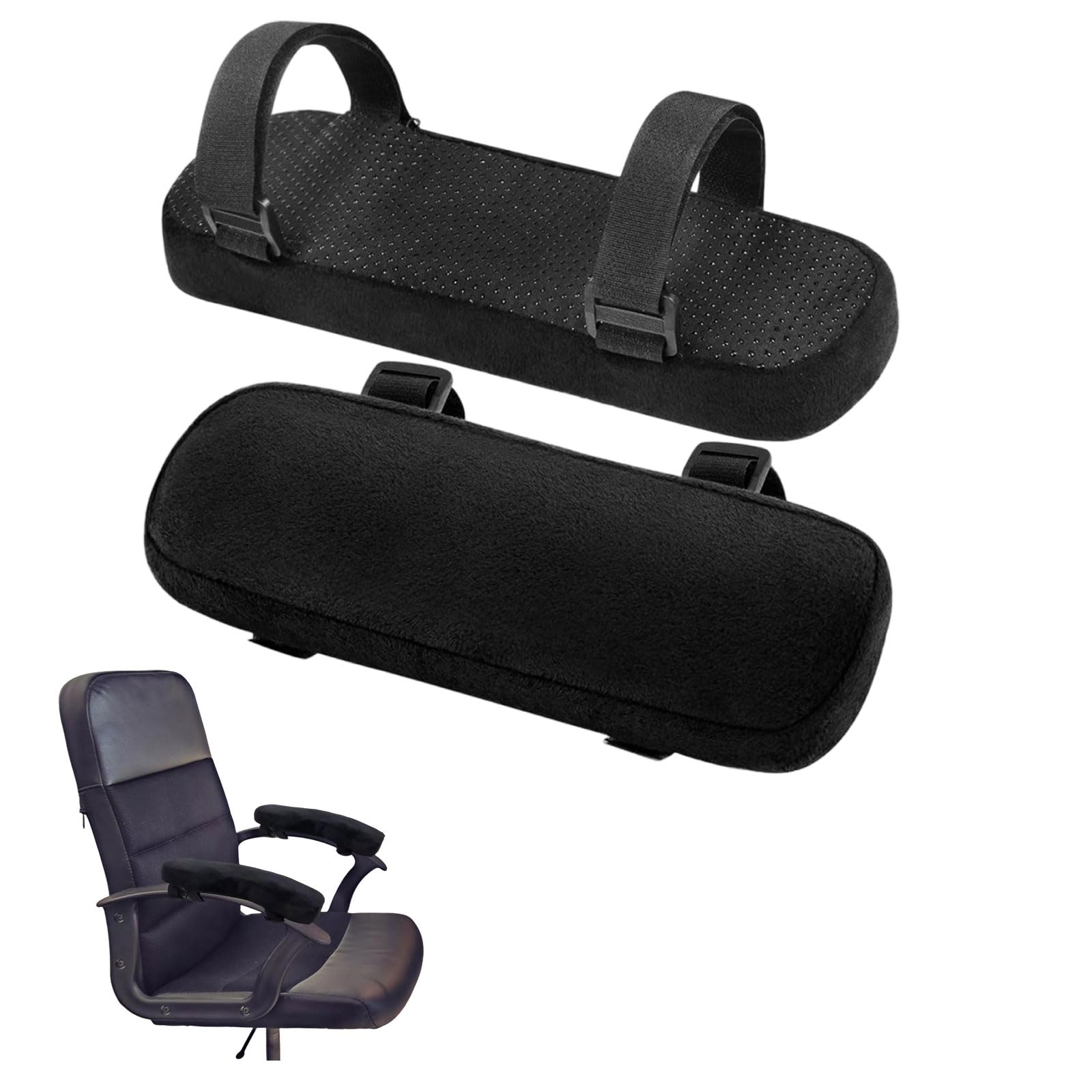 Cuscini Braccioli 2 Pezzi | Supporto Antiscivolo Per Sedie Ufficio E Gaming - Foto 12