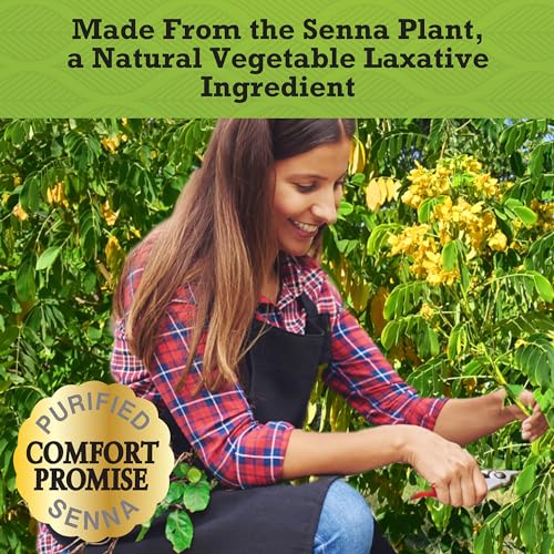 Image of Senokot Regular Strength Laxatives for Constipation, Senna Laxative Tablets, 100 Count, Constipation Relief for Adults, Senna Tablets (Pack of 12)