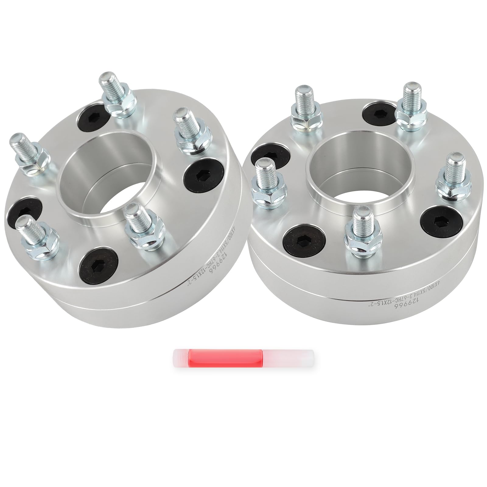 4x100 Wheels SCITOO 4X 5 Lug 1 Inch 5x110 To 5x4.5 Wheel Spacers Adapters 5  Lug Fit For Jeep Cherokee For Chevrolet Cobalt Saturn Fits Select: 2004-2012  CHEVROLET MALIBU, 2013-2016 DODGE DART 4x100 Spacers, image size:1600x1600