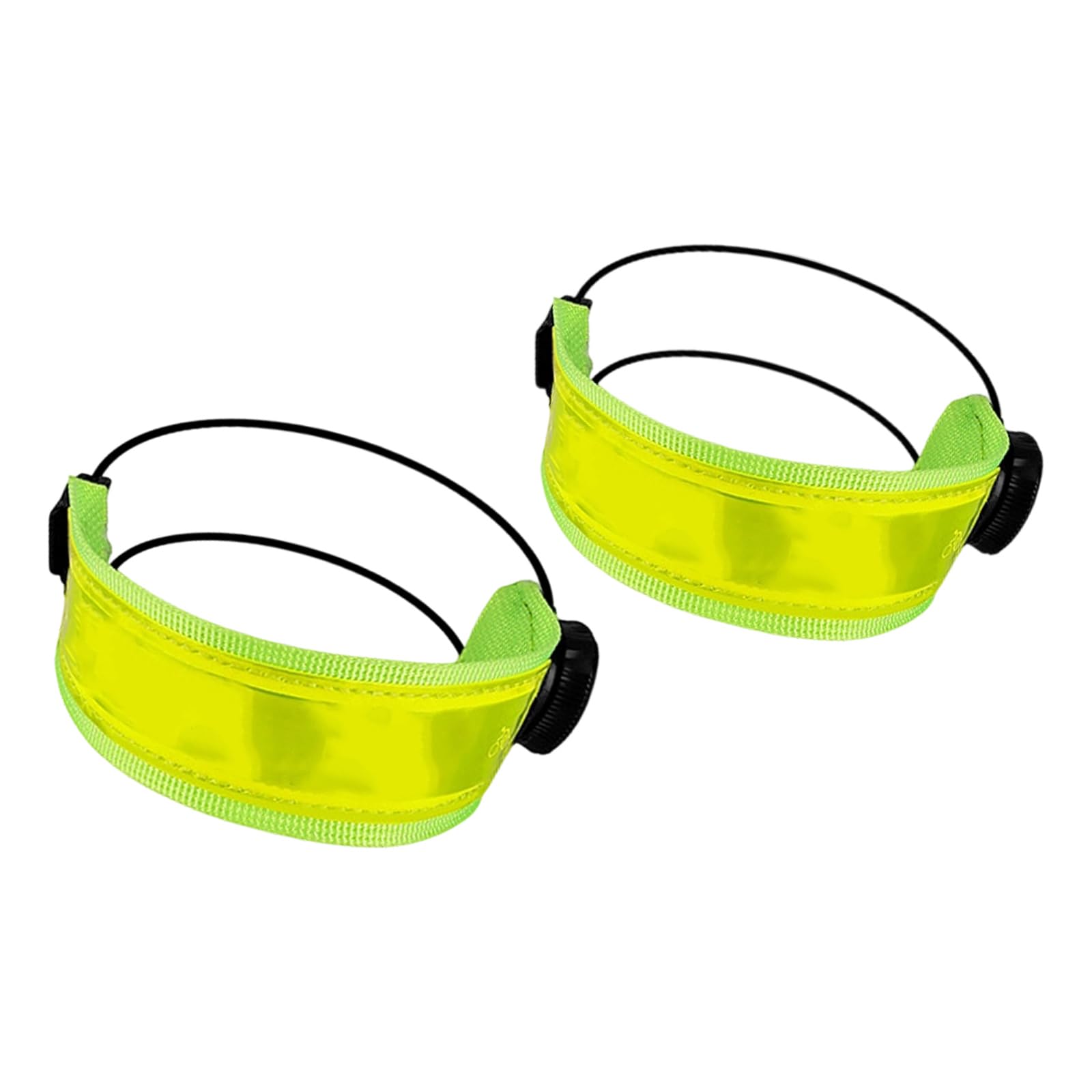QIAOLIDA Reflective Elastic Bike Leg Band High Visibility Wide Strap For Cycling Night Riding Comfortable Adjustable