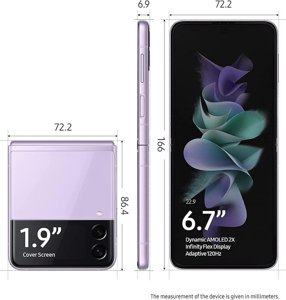 SAMSUNG - 相馬　Galaxy Z Flip3 5G ラベンダー 256GB Amazon.com: SAMSUNG Galaxy Z Flip 3 5G, US Version, 128GB