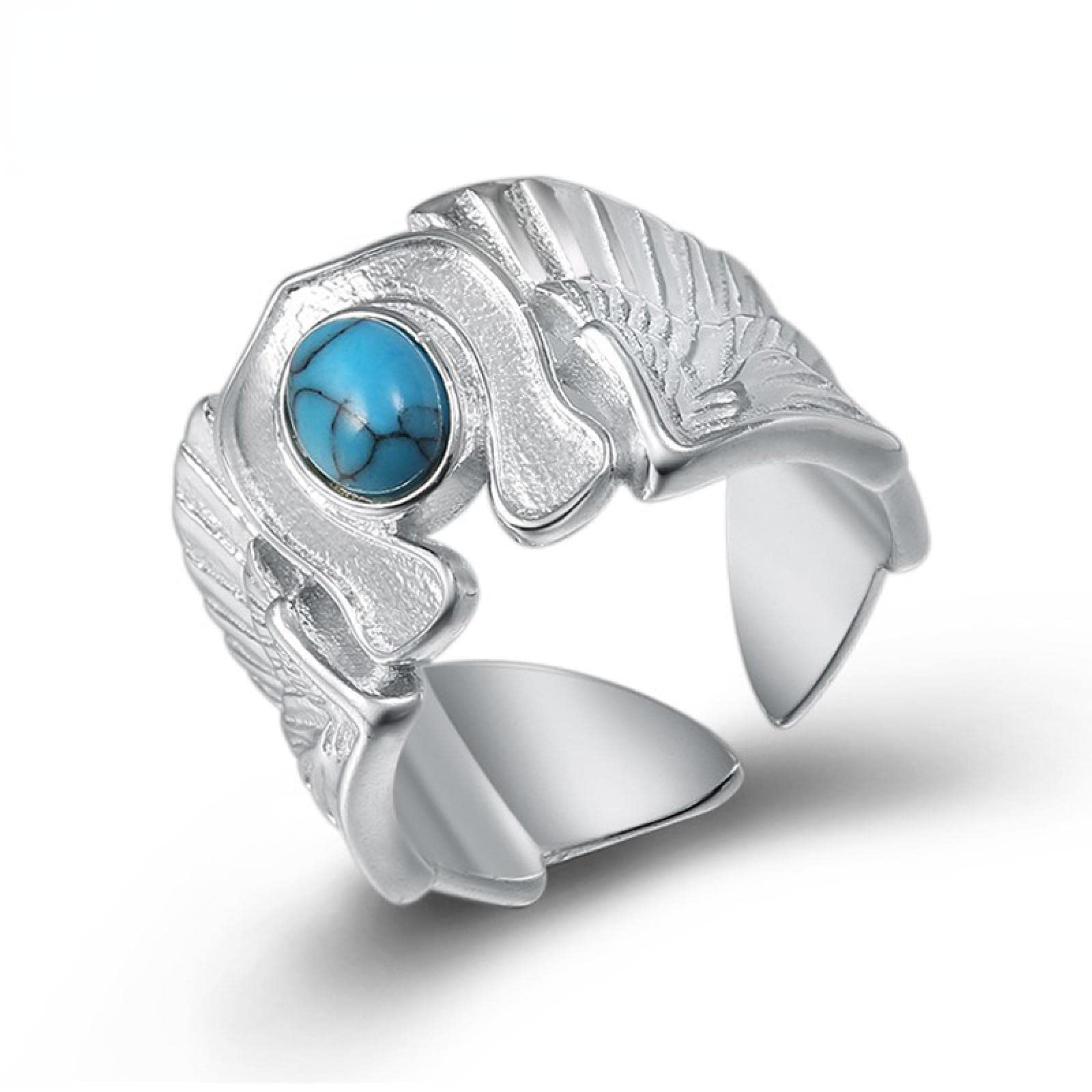 DELURA Sterling Silver Adjustable Rings
