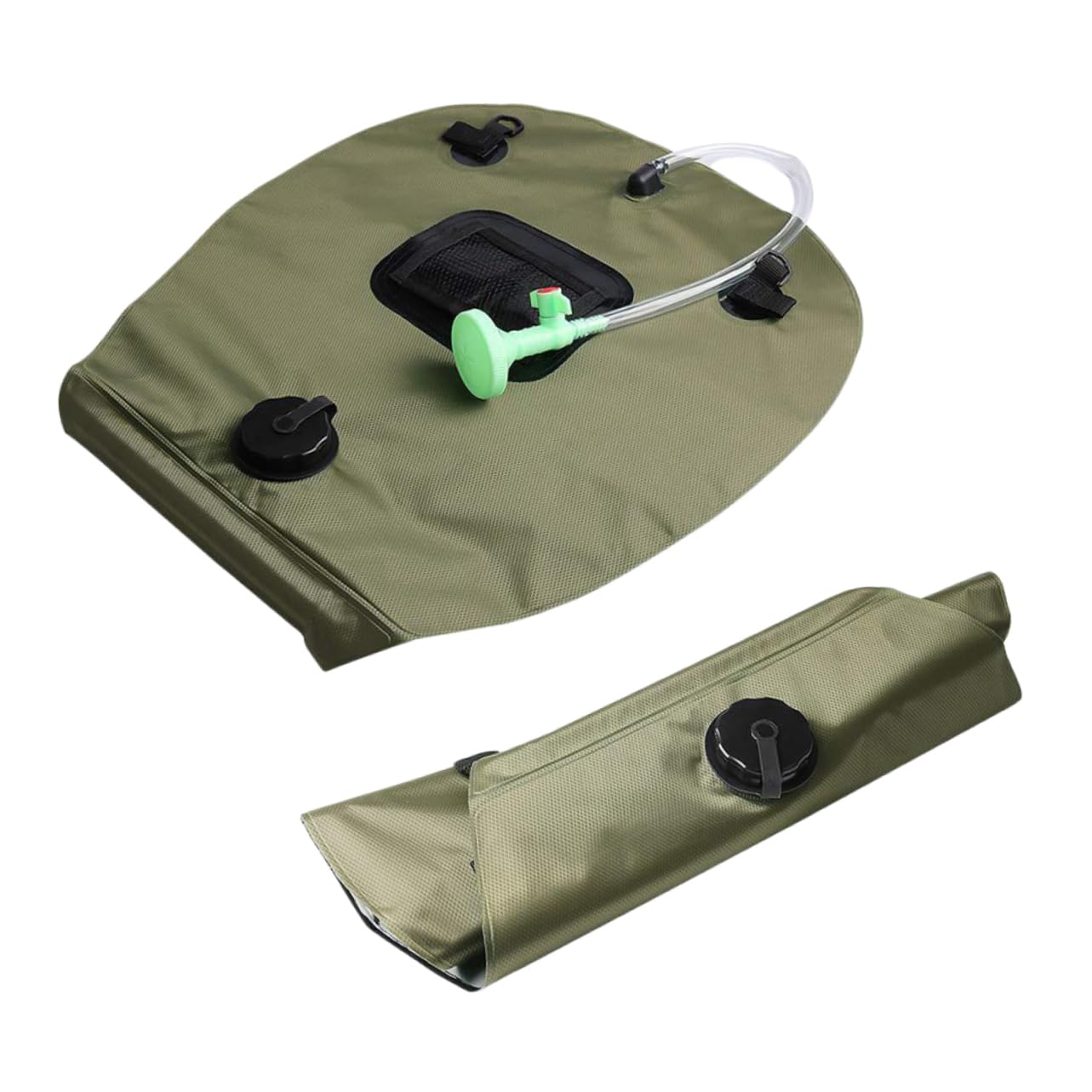 BESPORTBLE 20l Solar Shower Bag for Outdoor Camping Hiking Beach Solar Outdoor Shower Kit