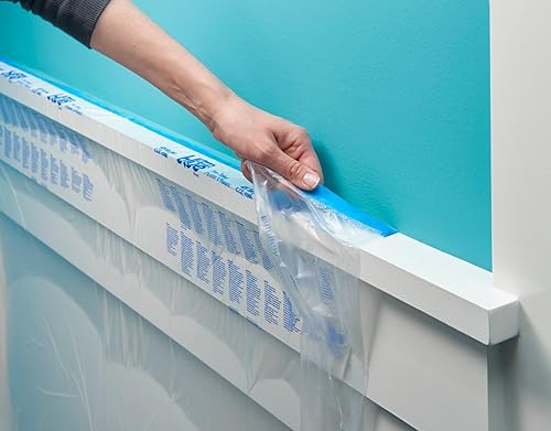 Miniatura 5 de Scotch Painter's Tape PTD2093EL-48-S - Cinta para pintores de plástico, 48 pulgadas de ancho, transparente