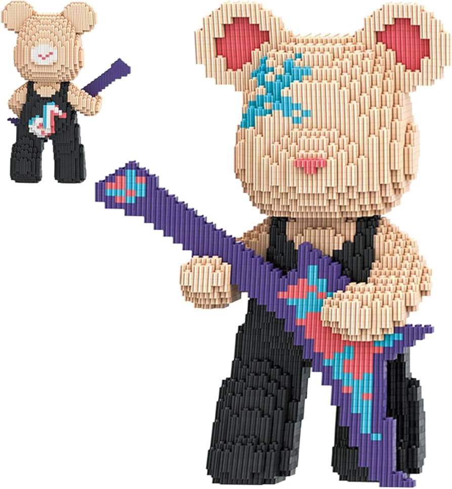 Amazon.co.jp: VIIOVOIIV TK くま ブリック マイクロビルディング