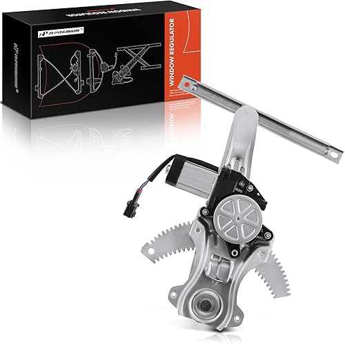 Miniatura 1 de A-Premium Elevalunas eléctrico con motor compatible con Nissan Tiida (México) Versa 2007-2013 lado del pasajero trasero