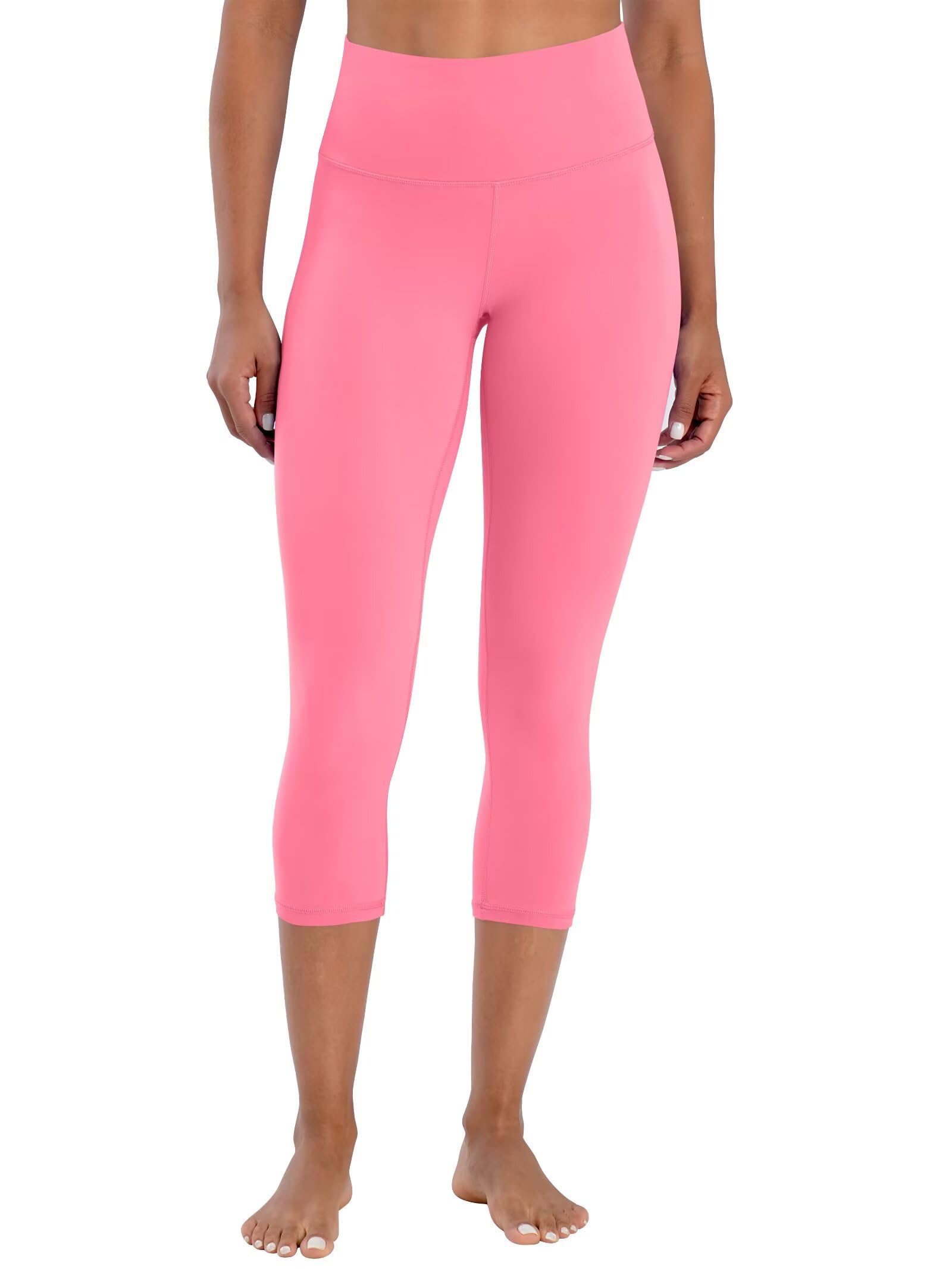 Sunzel Sunzfly Capri Leggings for Women, High Waisted Yoga Pants with Tummy Control for Running Workout Gym