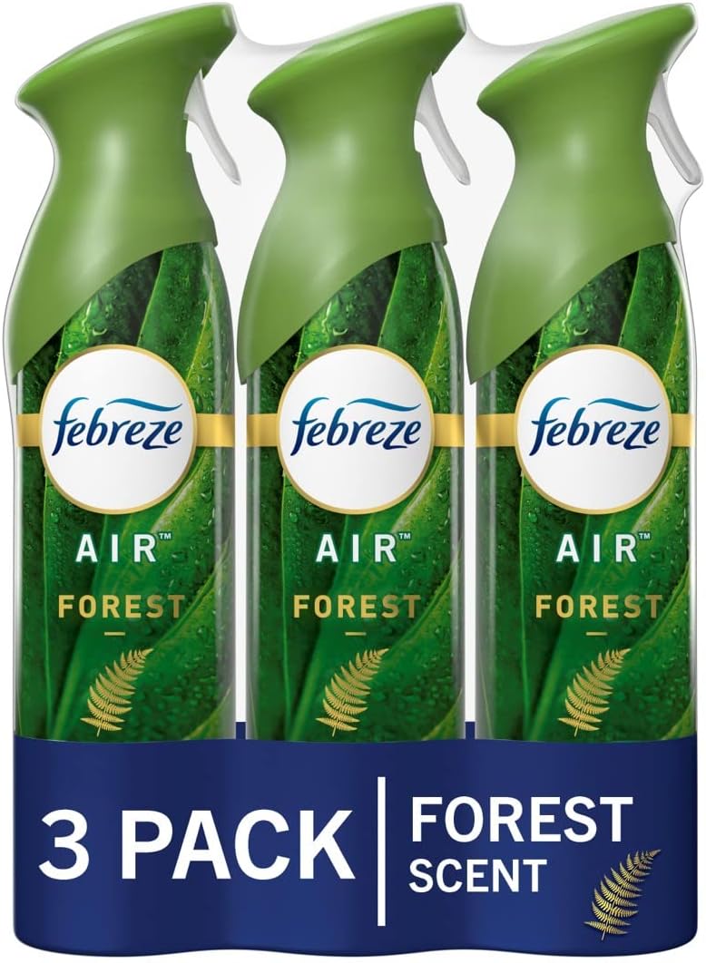 Febreze Air Freshener Spray, Forest Scent, Odor Eliminator