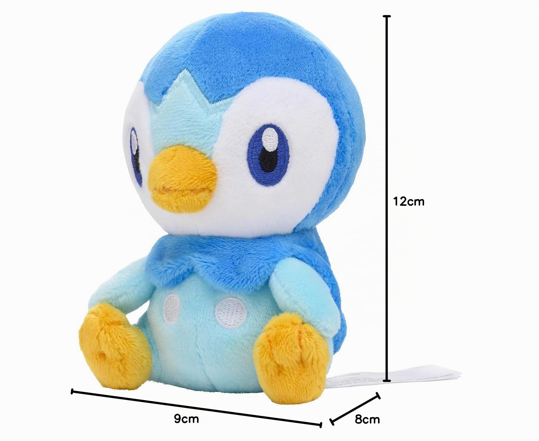 Pokemon Center Original Pokemon Fit Gen 4 Plush Peluche Piplup Tiplouf Plinfa