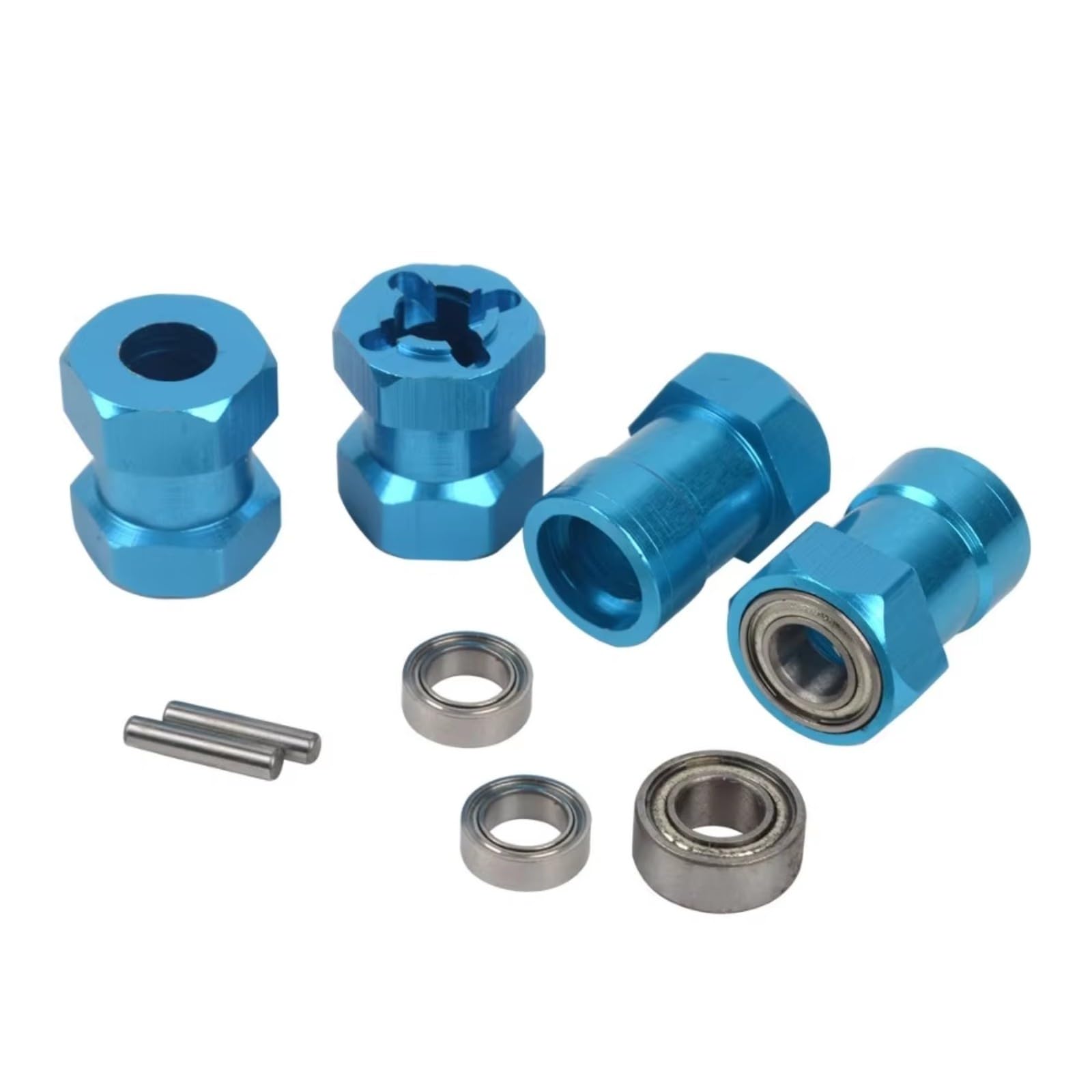 per Tamiya per Beetle 1/10 RC 4 Pezzi Adattatori Esagonali 12mm