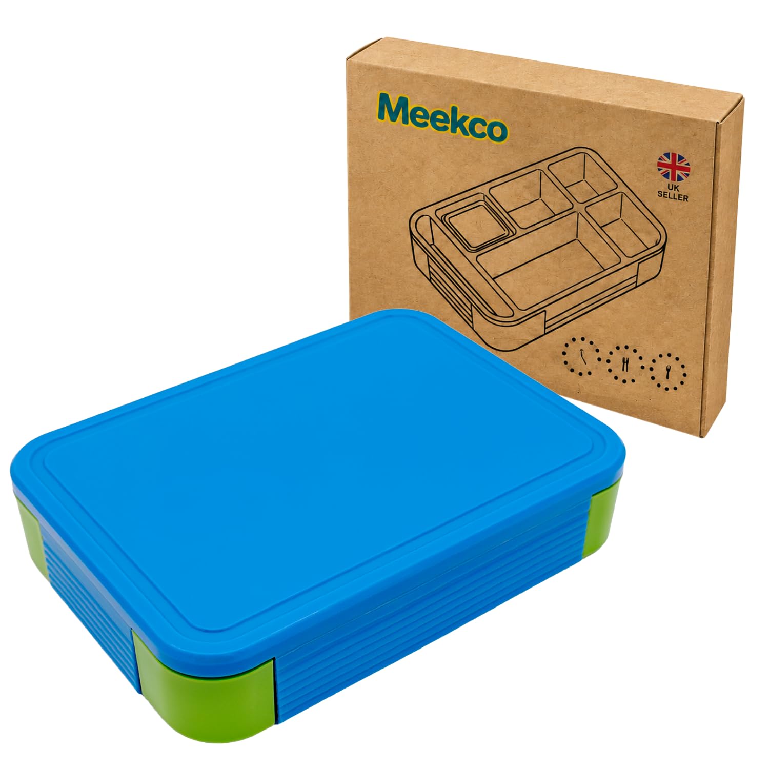Meekco Lunch Box with Six Compartments – Large Capacity