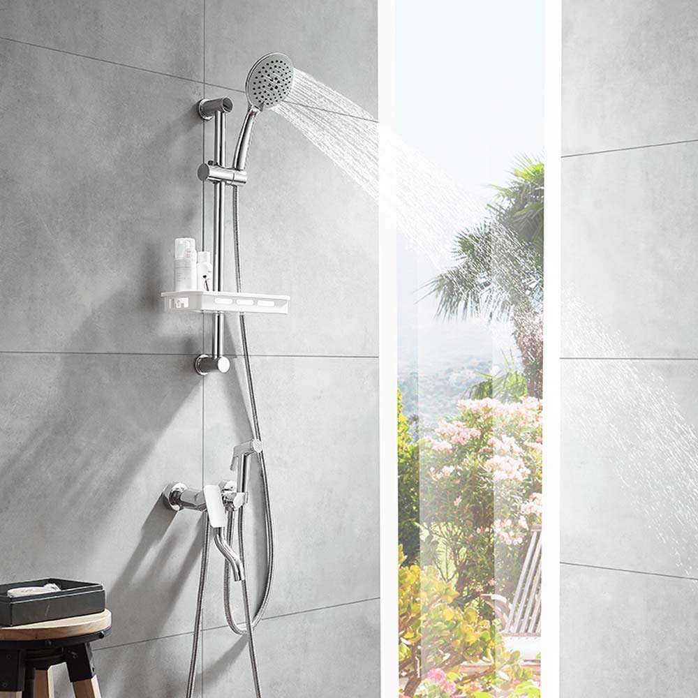 Système de douche mitigeur pour simplifier la routine bain des familles