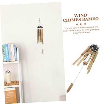 ぽっかぽか　❀金の音風鈴❀ Amazon.co.jp: 3個 竹風鈴 風鈴バンボ 大きな風鈴 雨のチャイム
