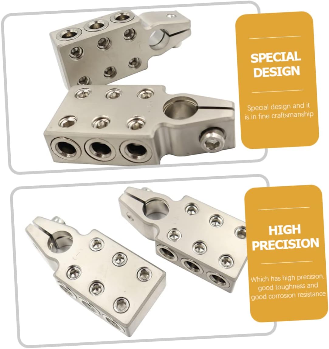 Battery Terminal Connector Awg Heavy Duty Automotive Battery Connector for Positive and Negative Connections Corrosion Resistant Easy to Install