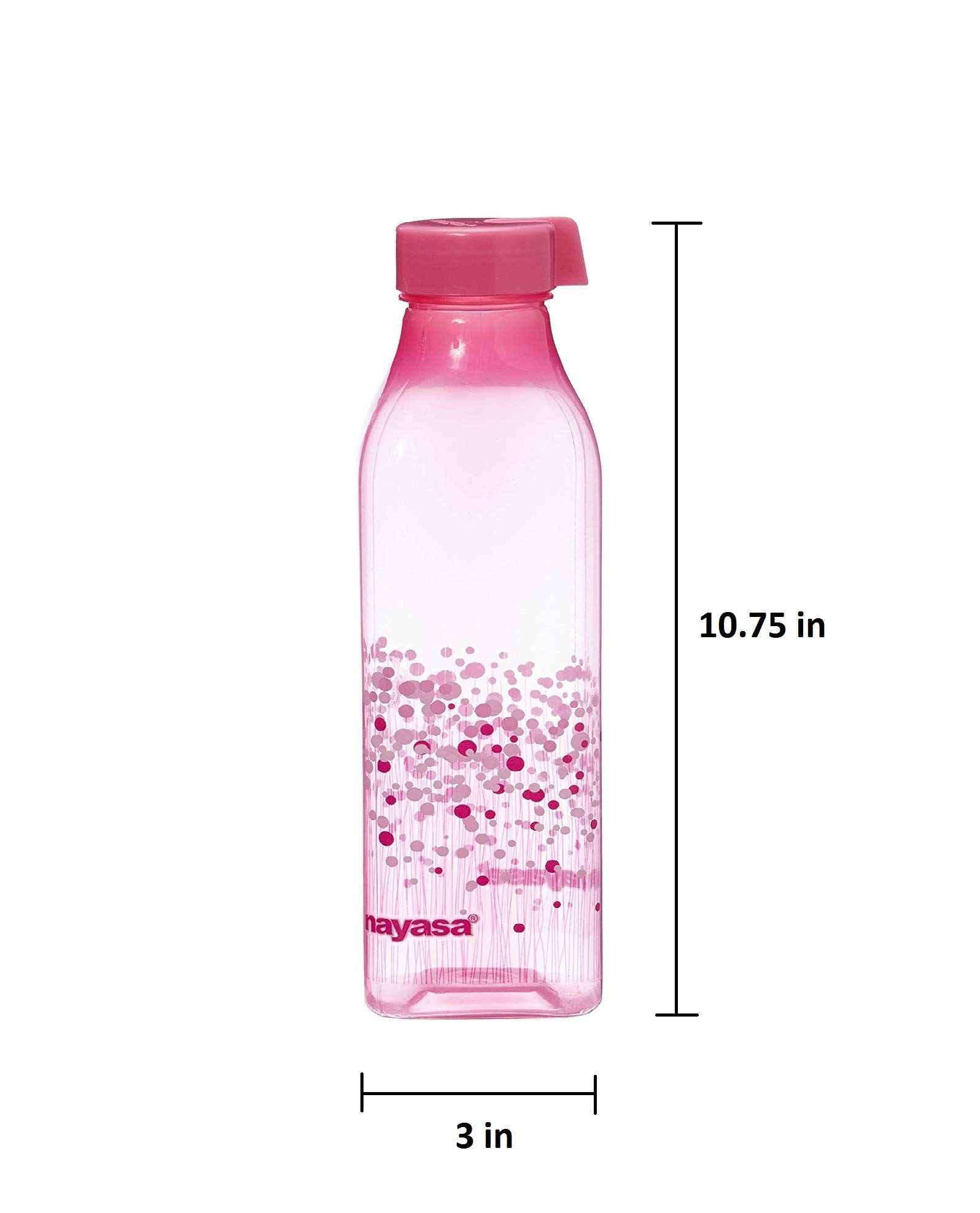 Nayasa Water Bottle Set - Pink (2 Bottles) -2