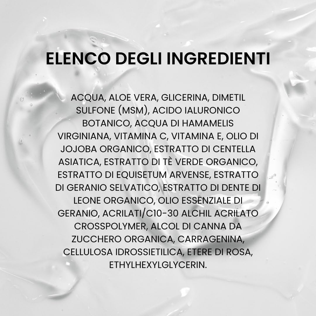 Kleem Siero Acido Ialuronico Viso Idratante e Rimpolpante con Acido Ialuronico all’1.8% – Siero Viso Antirughe ad Alta Efficacia per una Pelle più Elastica - Bio & Vegano - Idratazione 24H
