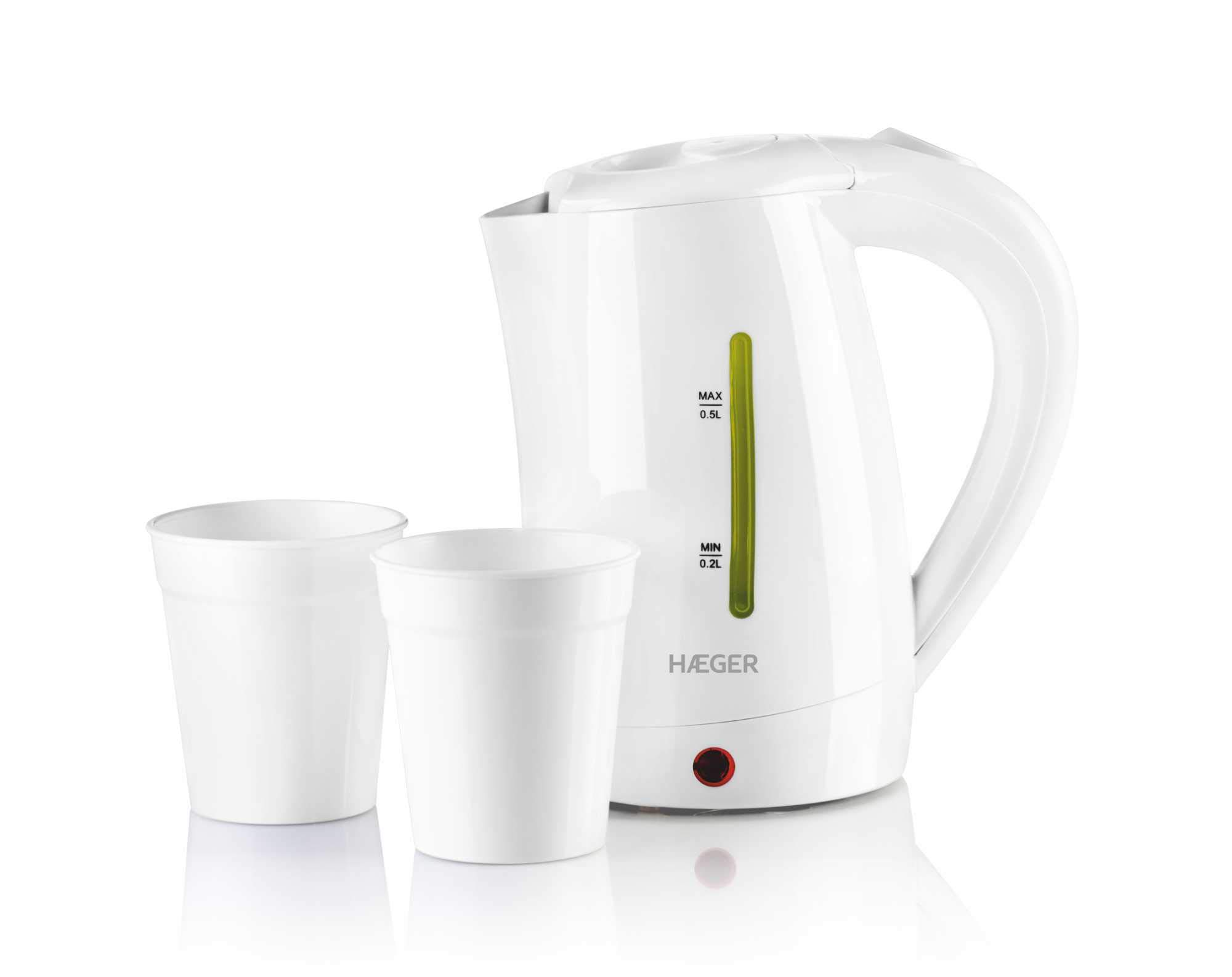 Bouilloire Haeger Travel pour éviter l'eau froide en déplacement