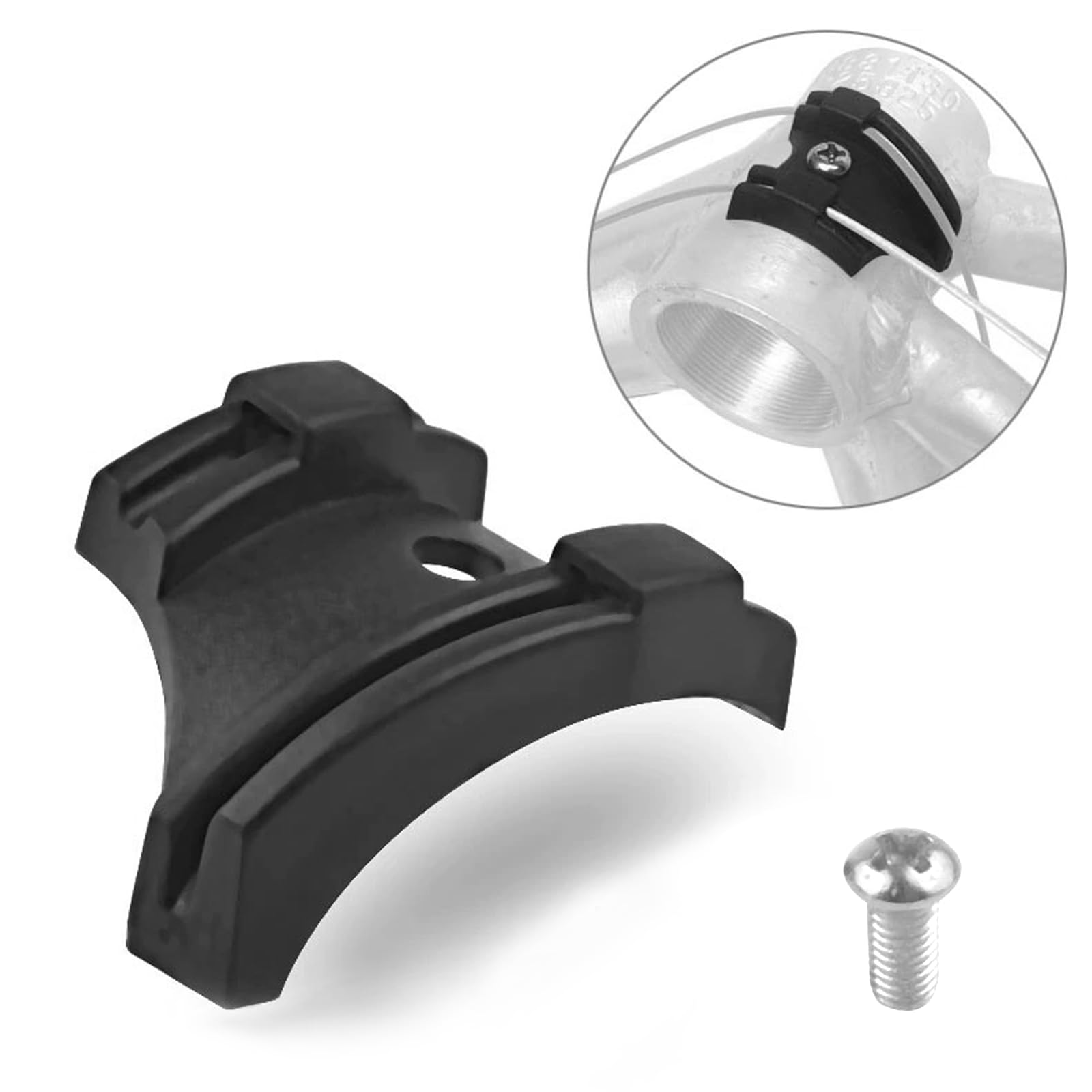 5x Schaltzug-Clips Für Rennräder - Anti-Reibungs Halterung Mit Schrauben