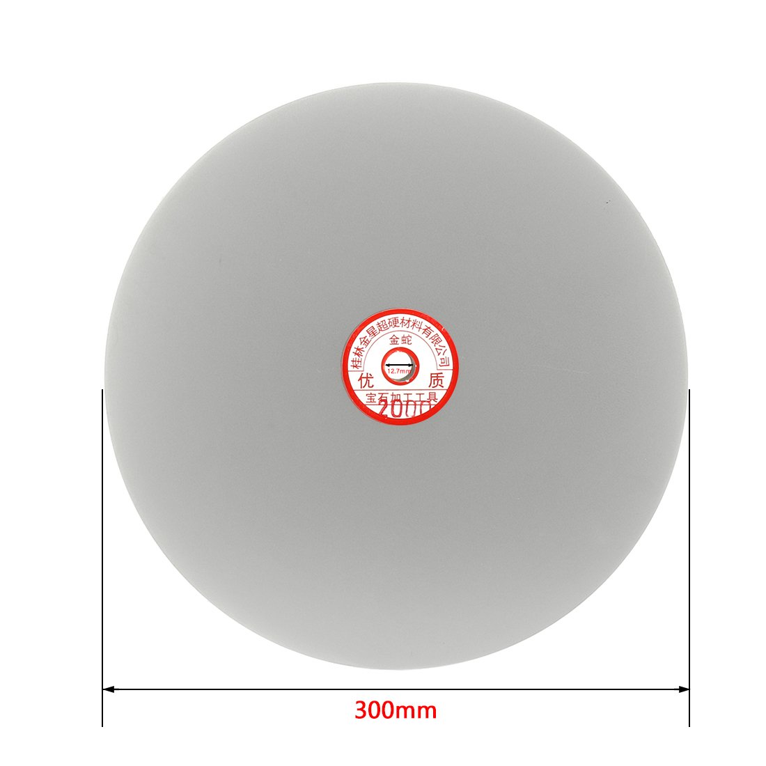 Aexit 300mm 12-inch Abrasive Wheels & Discs Grit 2000 Diamond Coated Flat Lap Disk Wheel Grinding Surface Grinding Wheels Sanding Disc