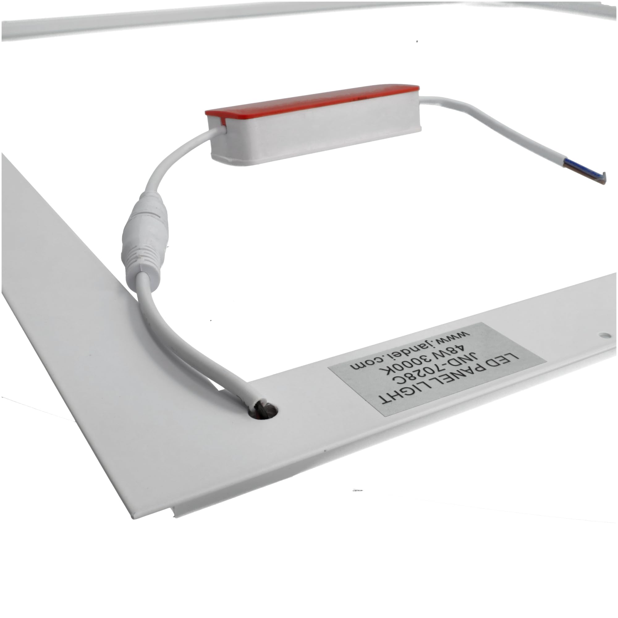 Jandei – Pack 2 x Panel LED 60x60cm. Marcos Luminosos 48W 4800 Lúmenes, Placas para Instalación en Falso Techo Desmontable Armstrong, 40000 Horas - Driver incluido (Luz Fría 6000k)