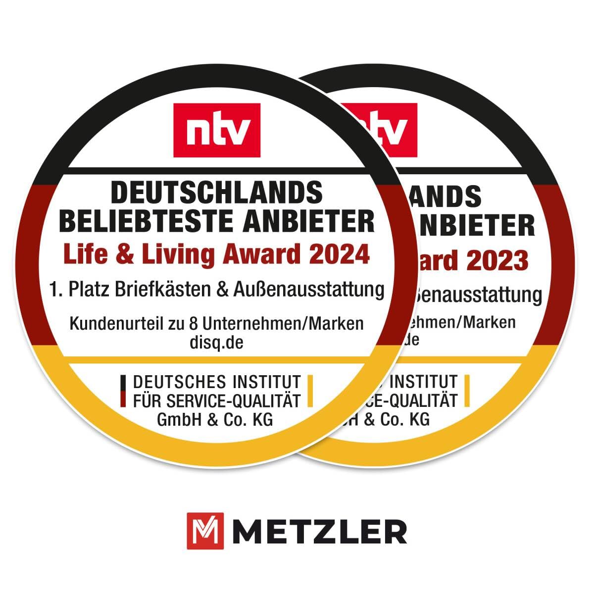 Metzler® sonnette encastrable avec gravure personnalisée et bouton LED IP67 anthracite RAL 7016 pour mur extérieur inoxydable et résistante aux intempéries 6 × 6 cm acier V2A