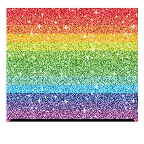 Pride/Rainbow Patterned Glitter HTV (13.33