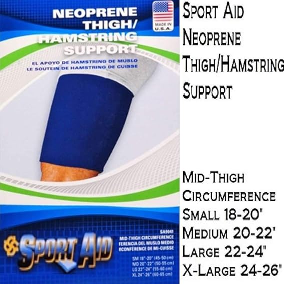 Sportaid Neoprene Thigh/Hamstring Support SA9041 Small