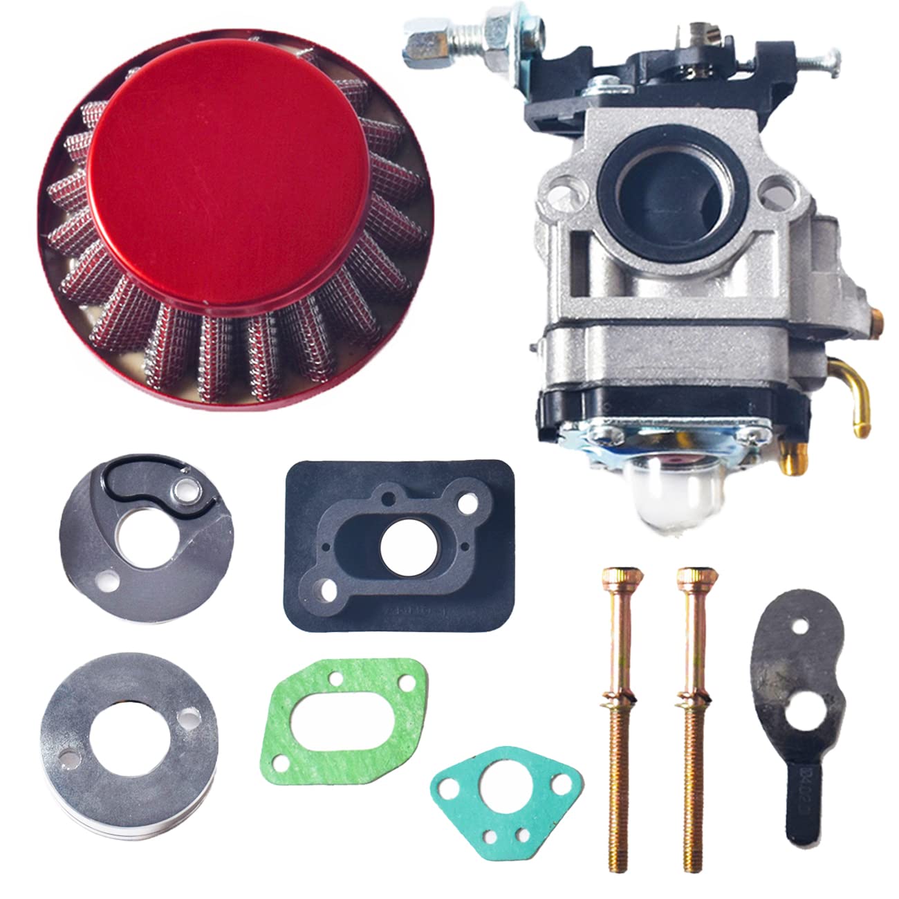 Buy 15mm Carburetor Carb Upgrade Kit Air Filter Manifold Inatake Pipe